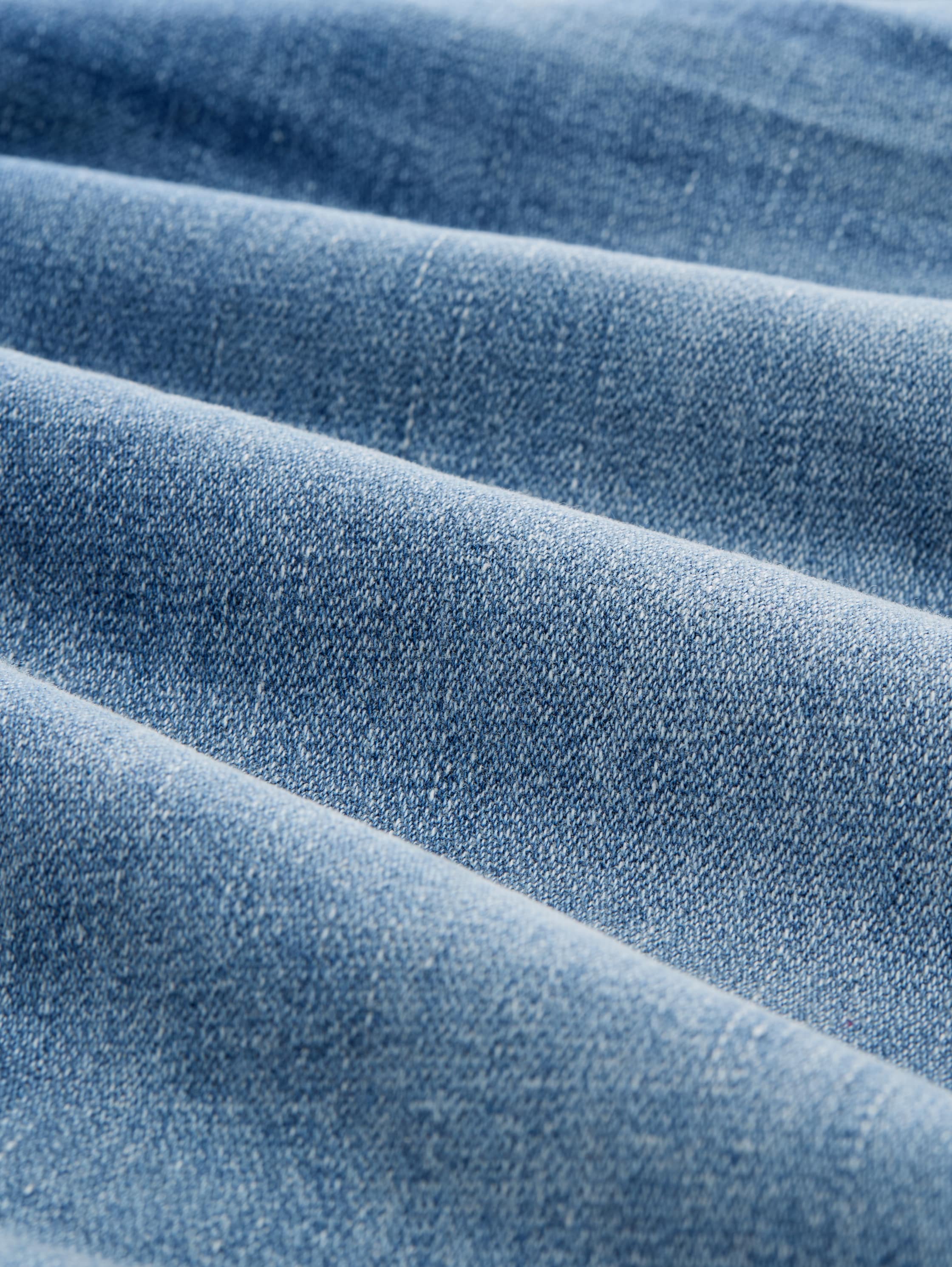 TTMORRIS RELAXED Jeans Shorts - used_mid_stone_blue_denim - 