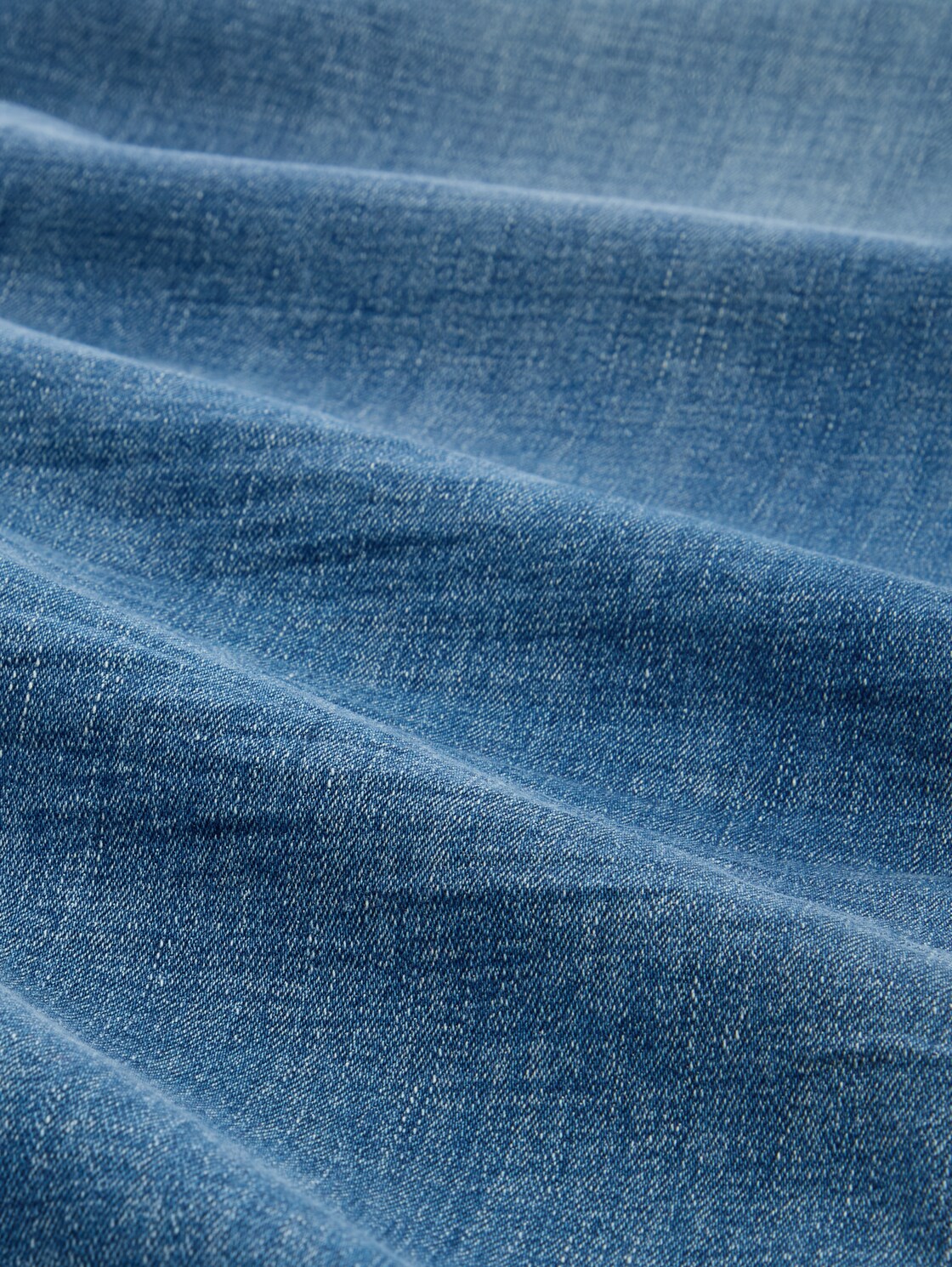 TTJOSH REGULAR SLIM Jeans - Used Mid Stone Blue Denim - Material-Ansicht