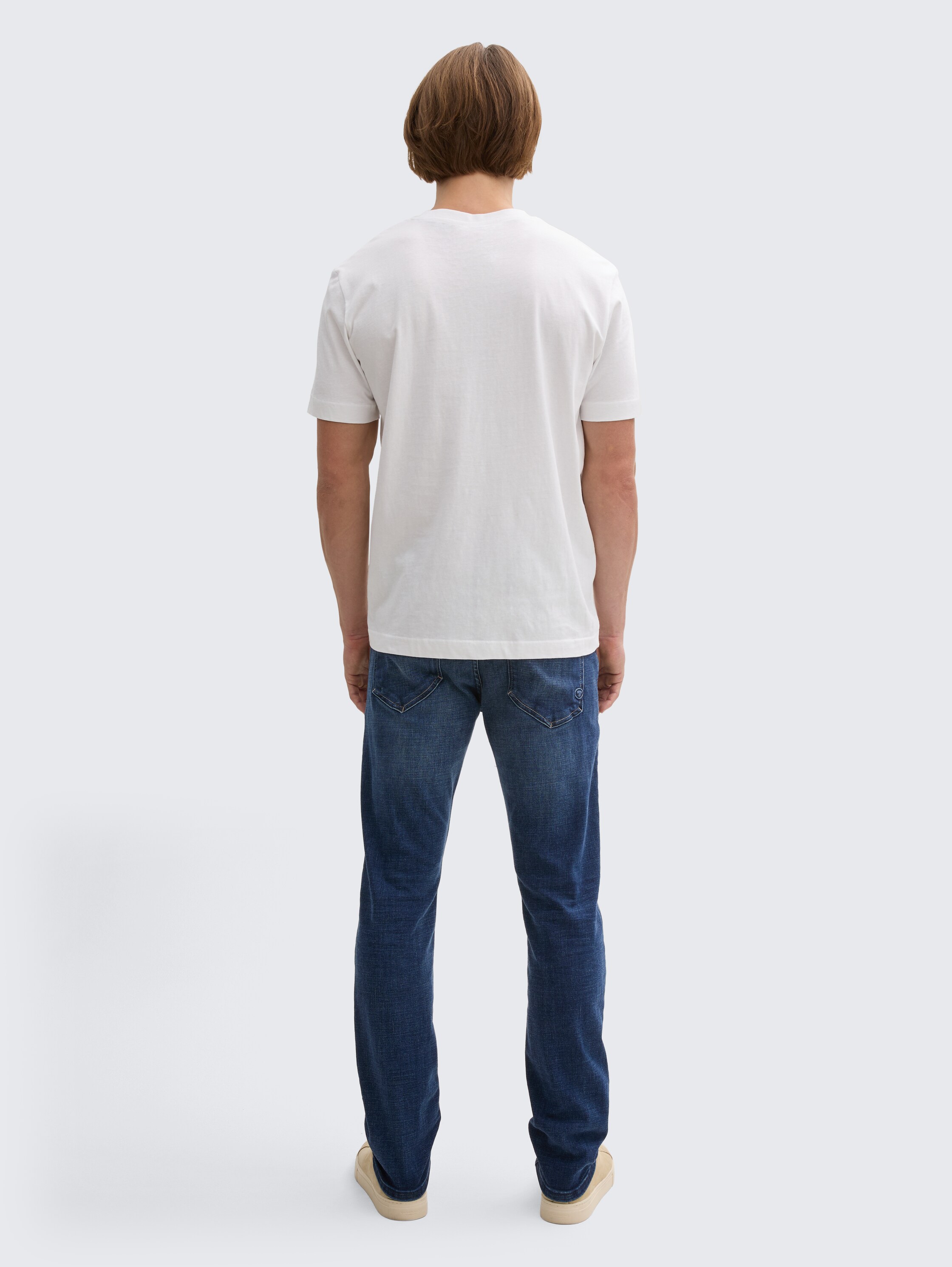 TTJOSH REGULAR SLIM jeans - used_dark_stone_blue_denim - 