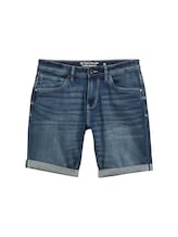 Not Selected, Josh denim shorts by , blue