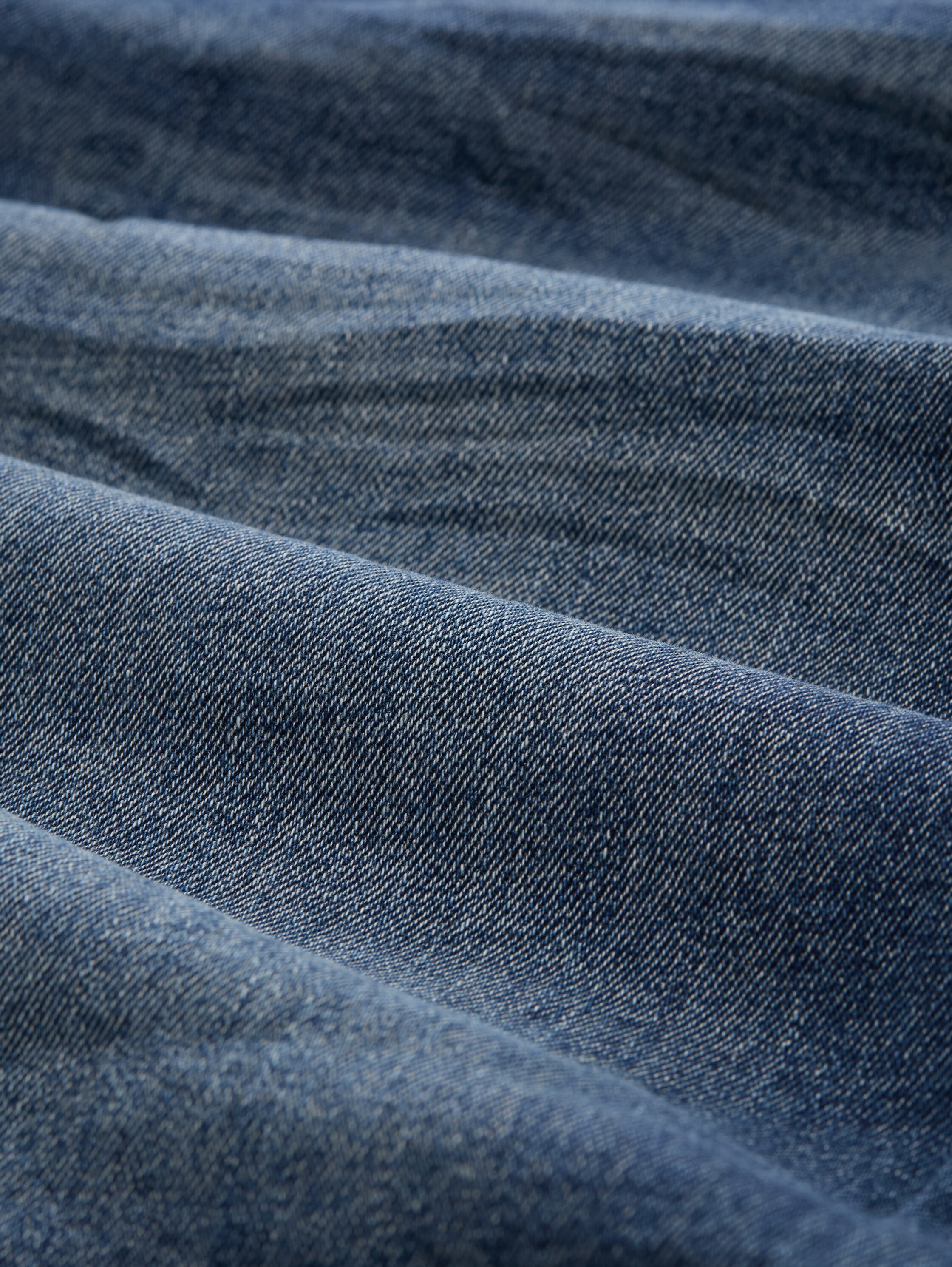 TTJOSH REGULAR SLIM Jeans Shorts - used_dark_stone_blue_denim - 