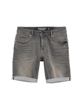 Ausgewählt, TTJOSH Regular Slim Jeans Shorts mit Superstretch von Tom Tailor, grau