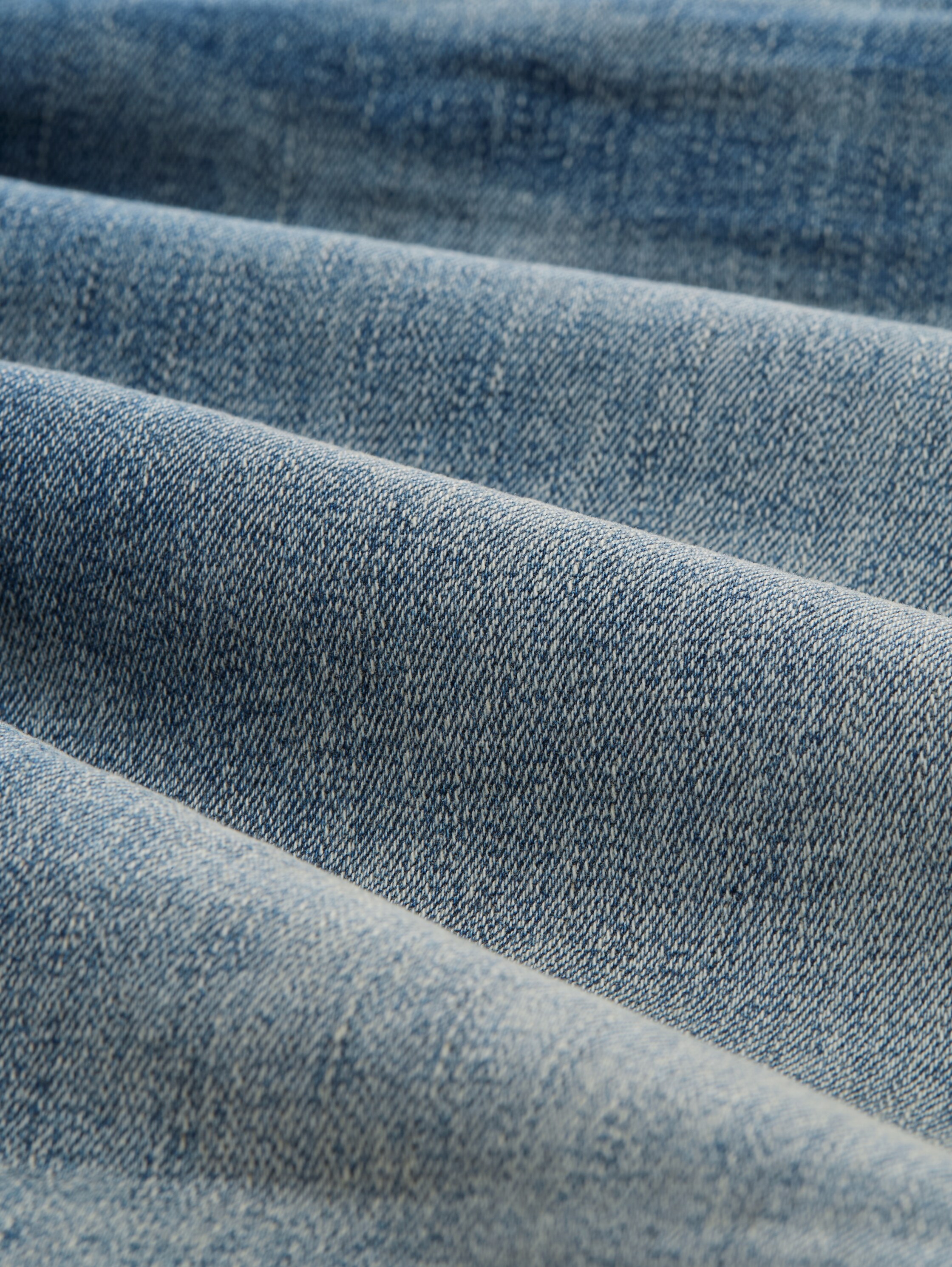 TTJOSH REGULAR SLIM Jeans Shorts - used_light_stone_blue_denim - 