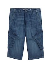 Ausgewählt, TTMORRIS RELAXED OVERKNEE Jeans Shorts von Tom Tailor, blau