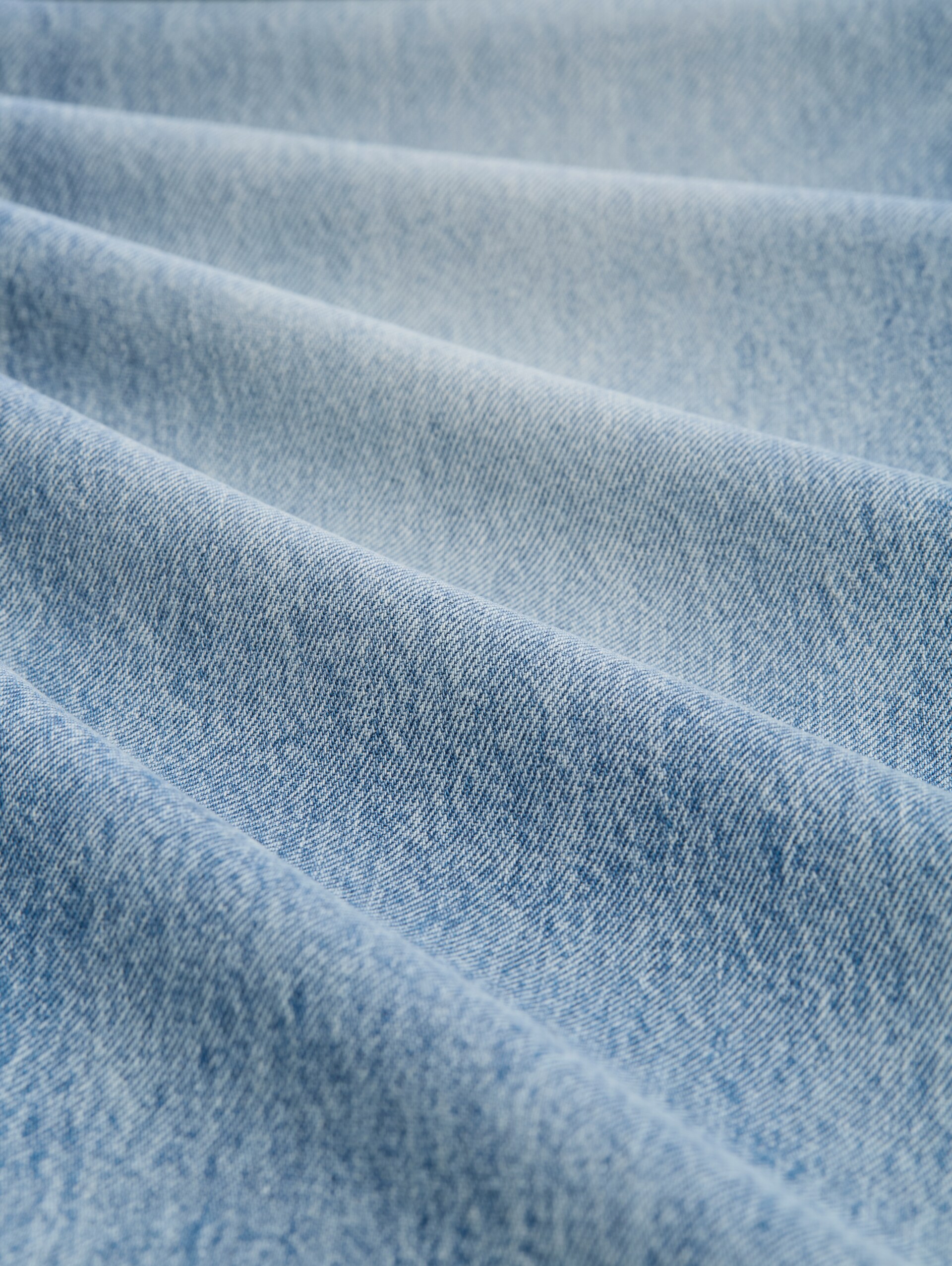 TTWAYLEN RELAXED jeans - Used Light Stone Blue Denim - Materiaalweergave