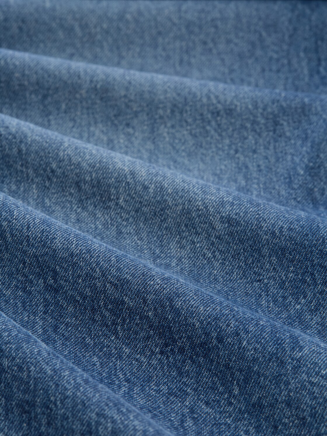 TTWAYLEN RELAXED Jeans - Used Mid Stone Blue Denim - Material-Ansicht