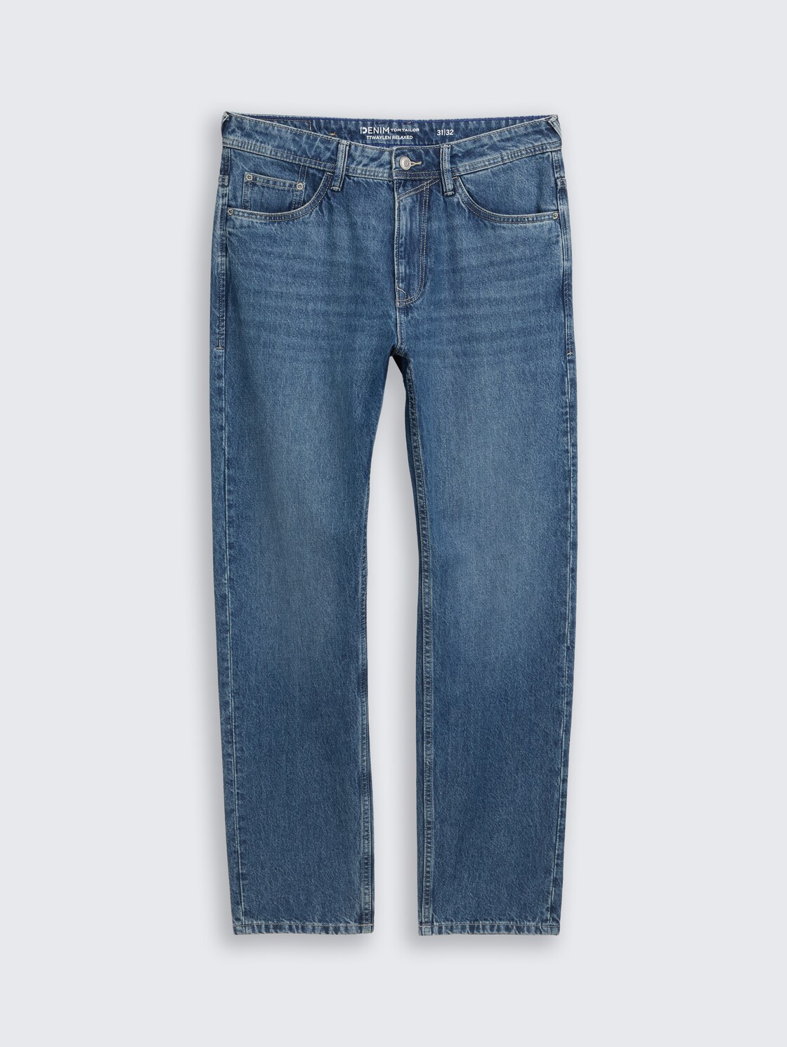 TTWAYLEN RELAXED Jeans - Used Mid Stone Blue Denim - Vorder-Produkt-Ansicht