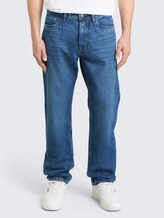 TTWAYLEN RELAXED Jeans - Used Mid Stone Blue Denim - Ausschnitt Model-Vorderansicht
