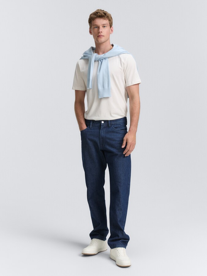 TTWAYLEN RELAXED Jeans von Denim Male, Rinsed Blue Denim
