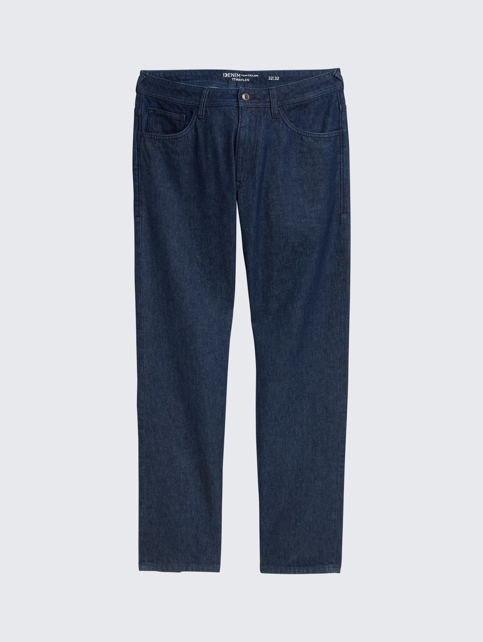 TTWAYLEN RELAXED Jeans - Rinsed Blue Denim - Vorder-Produkt-Ansicht