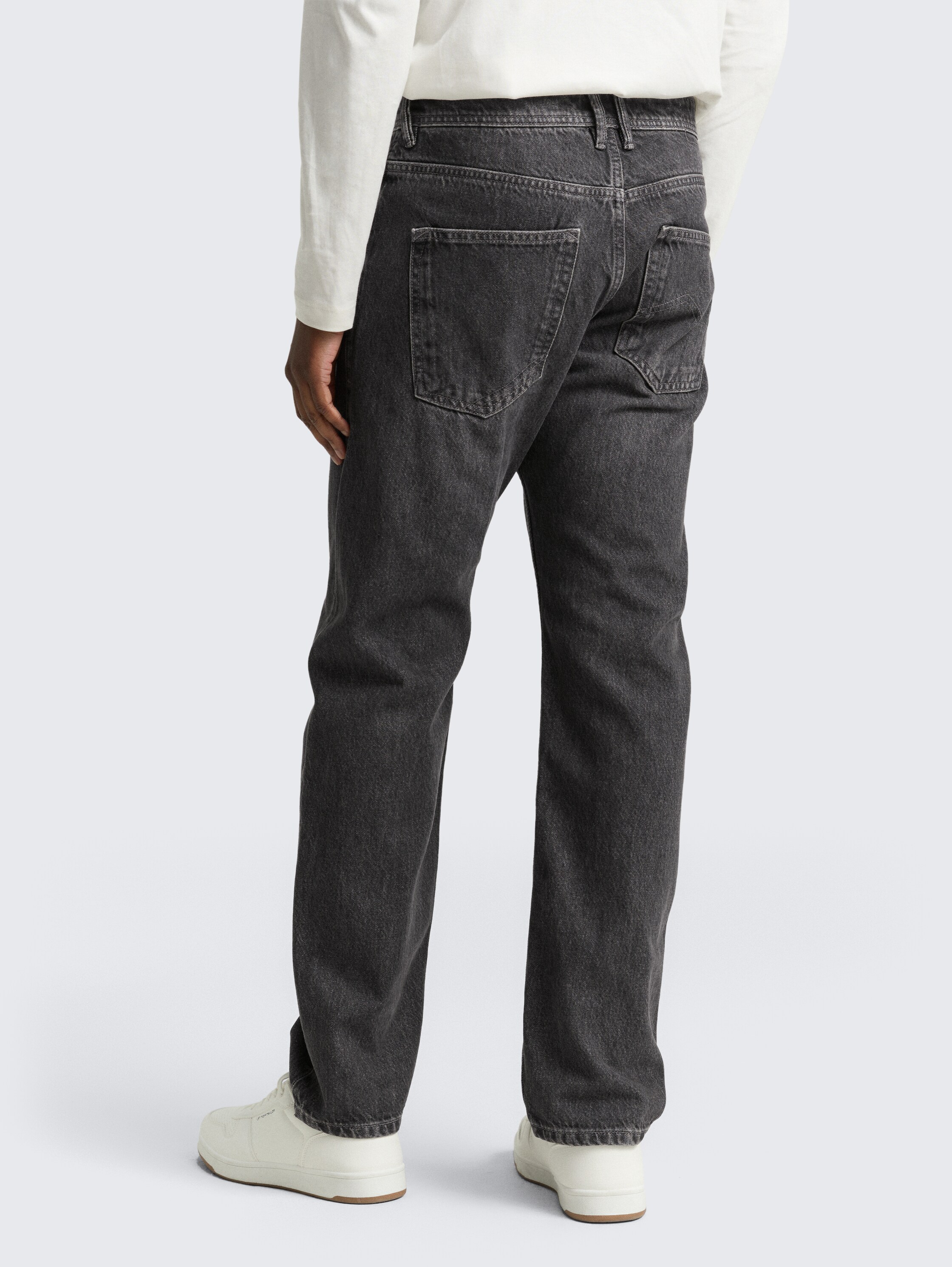 TTWAYLEN RELAXED Jeans - used_dark_stone_grey_denim - 