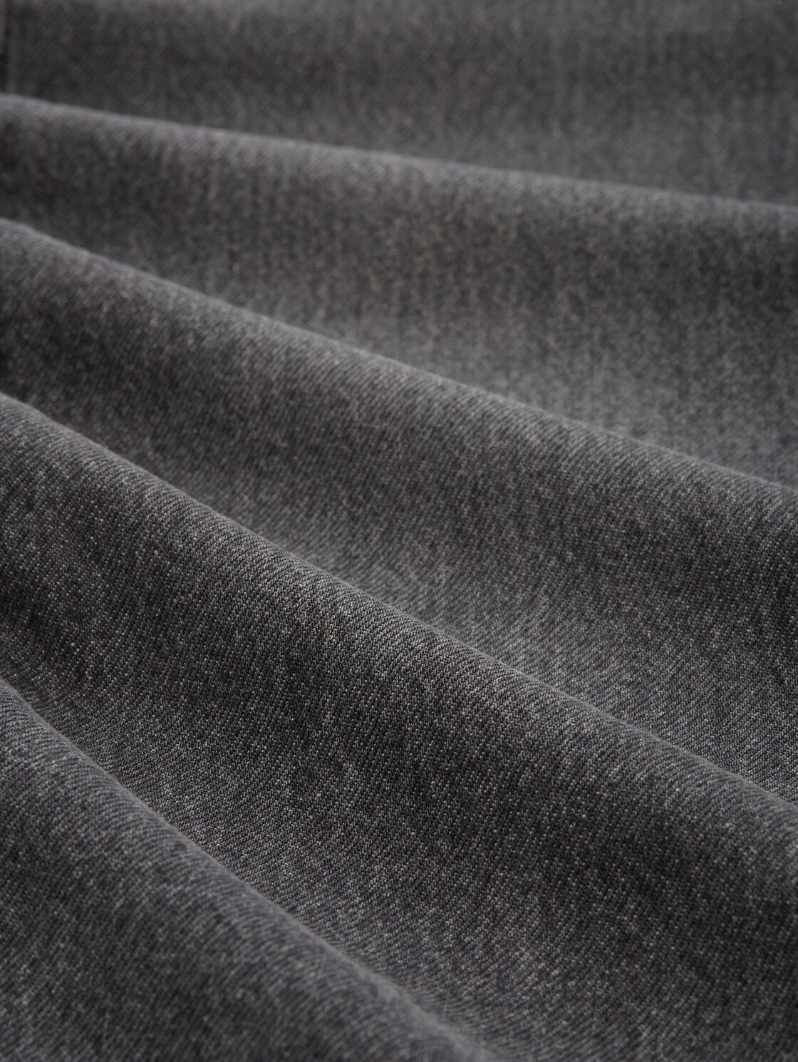 TTWAYLEN RELAXED Jeans - used dark stone grey denim - Material view