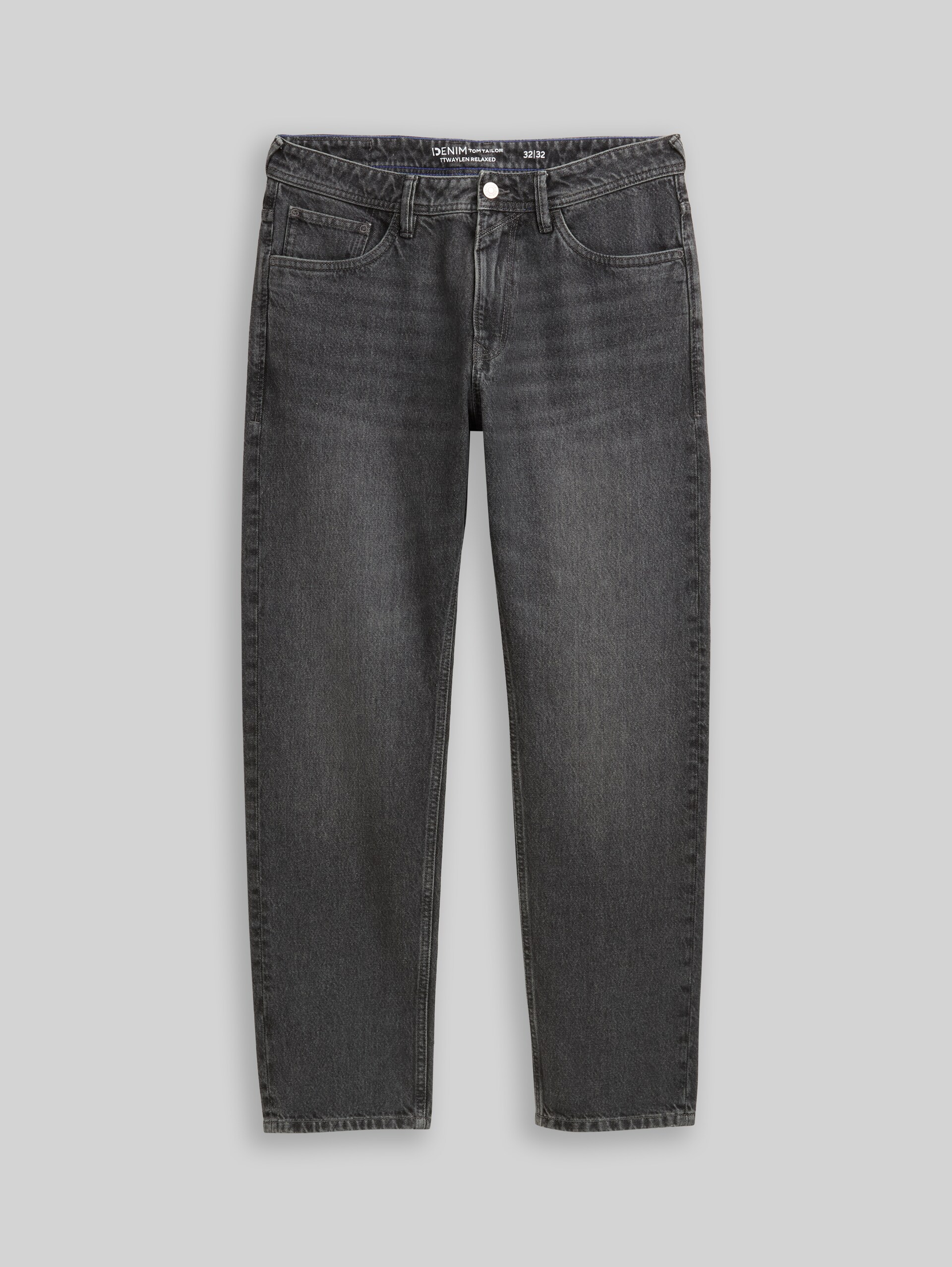 TTWAYLEN RELAXED Jeans - used dark stone grey denim - Front product view