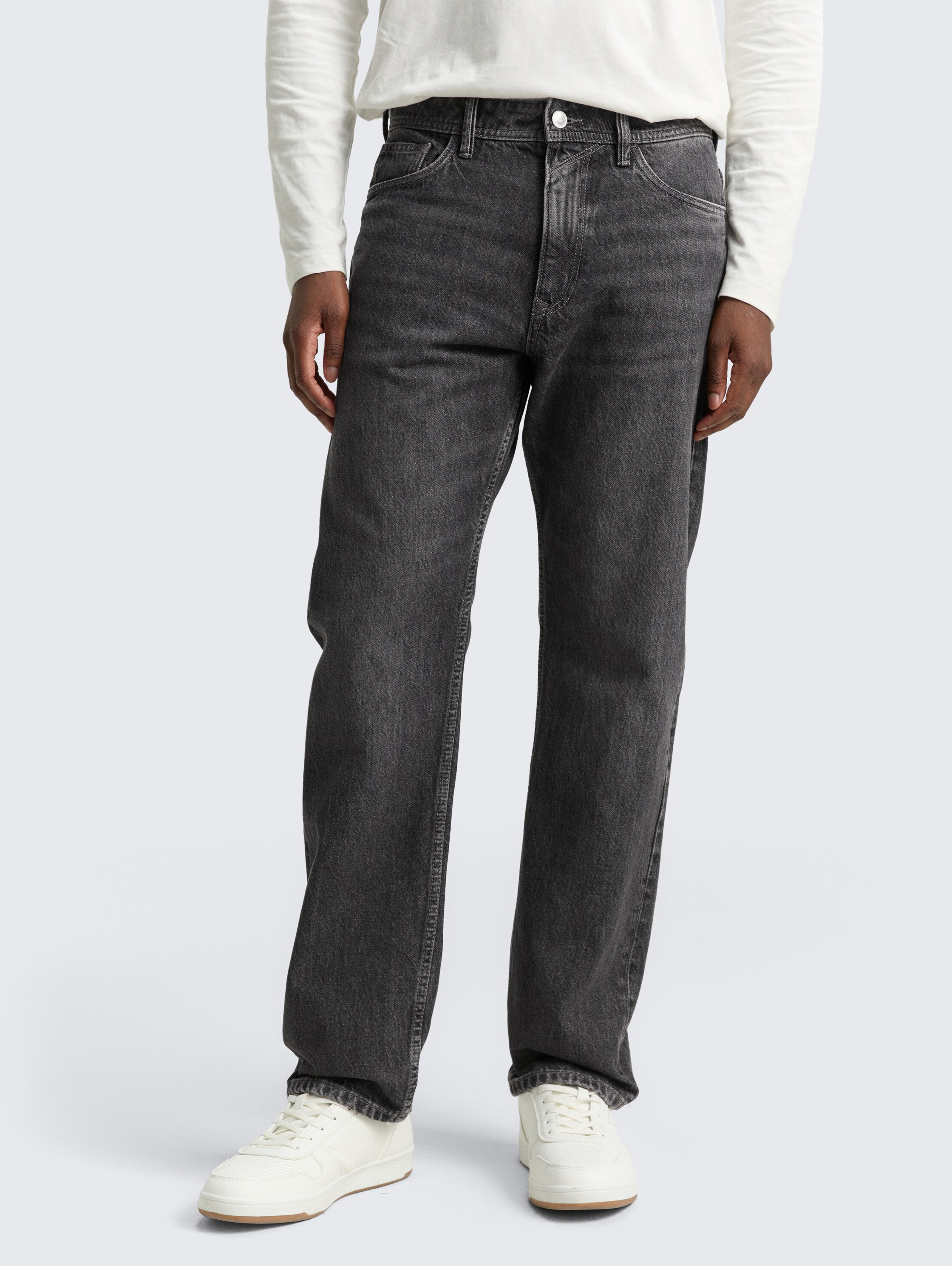 TTWAYLEN RELAXED Jeans - used_dark_stone_grey_denim - 