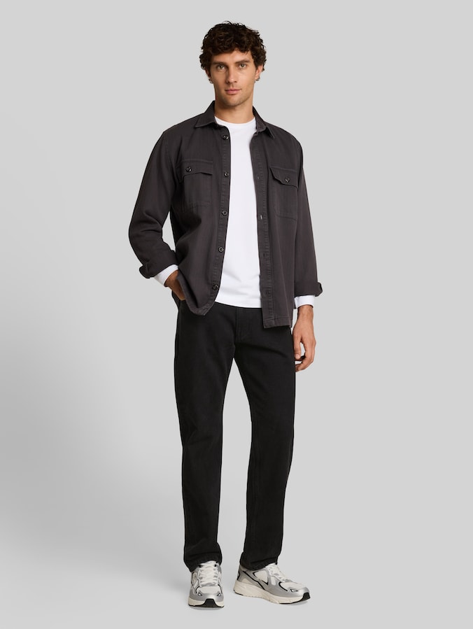 Jeans TTWAYLEN RELAXED par Denim Male, dark stone black black denim