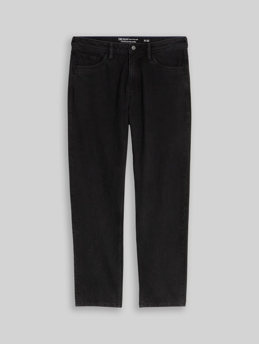 Jean TTWAYLEN RELAXED par Denim Male, dark stone black black denim