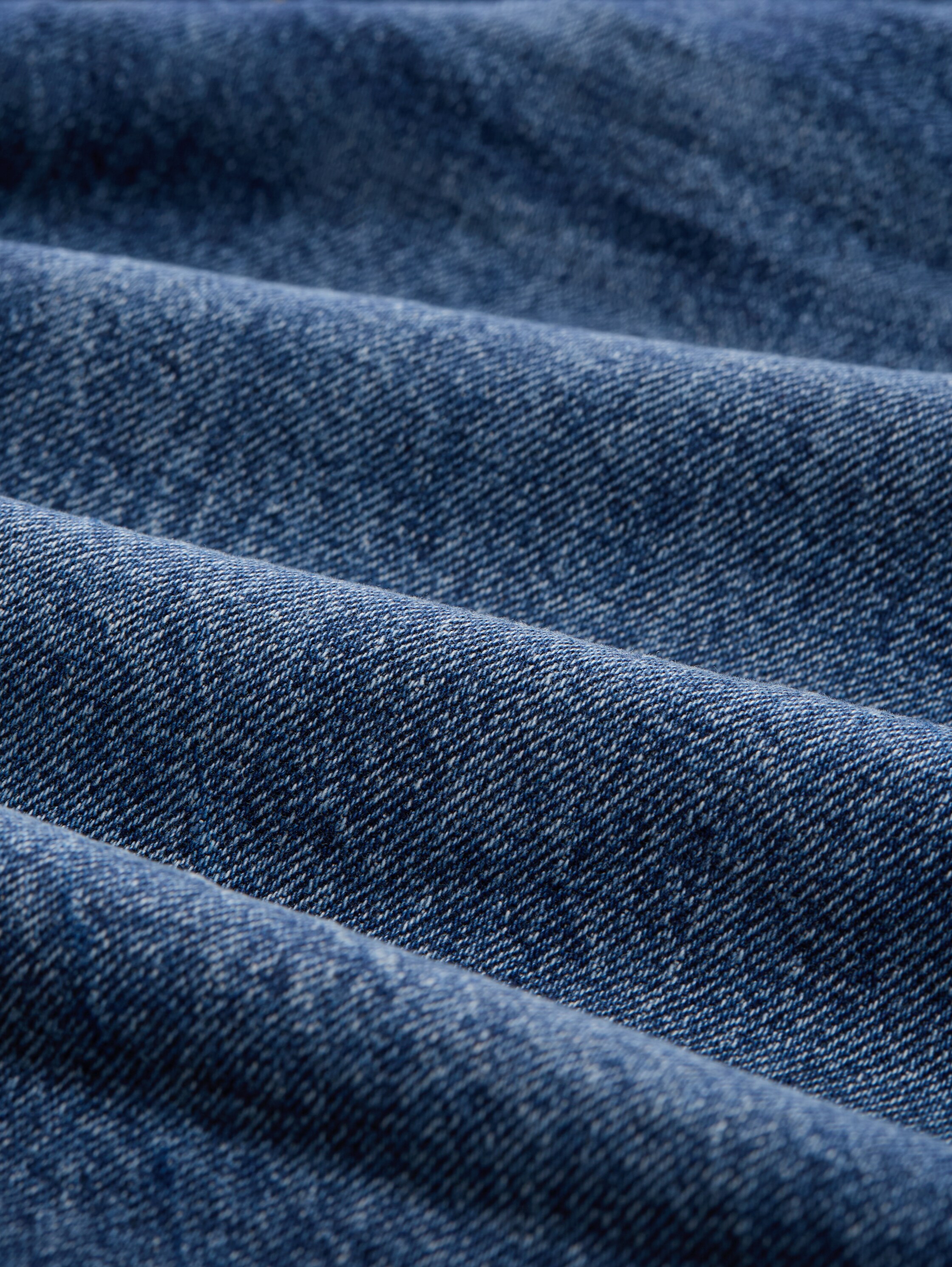 TTPIERS SLIM Jeans Shorts mit Stretch - used_dark_stone_blue_denim - 