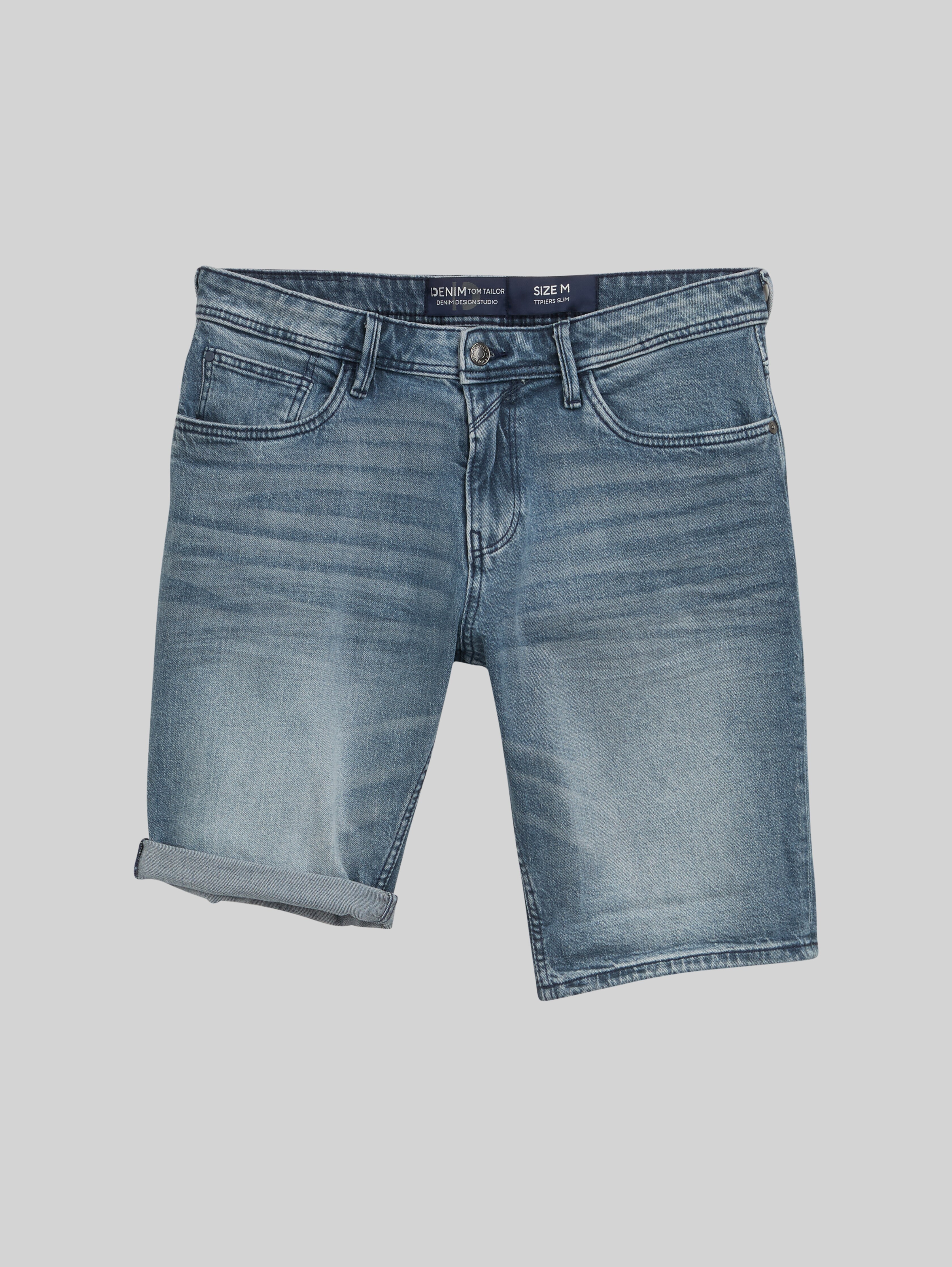 TOM TAILOR Denim Herren Shorts – Destroyed Look Slim Fit – Perfekt Für Sommer & Urlaub