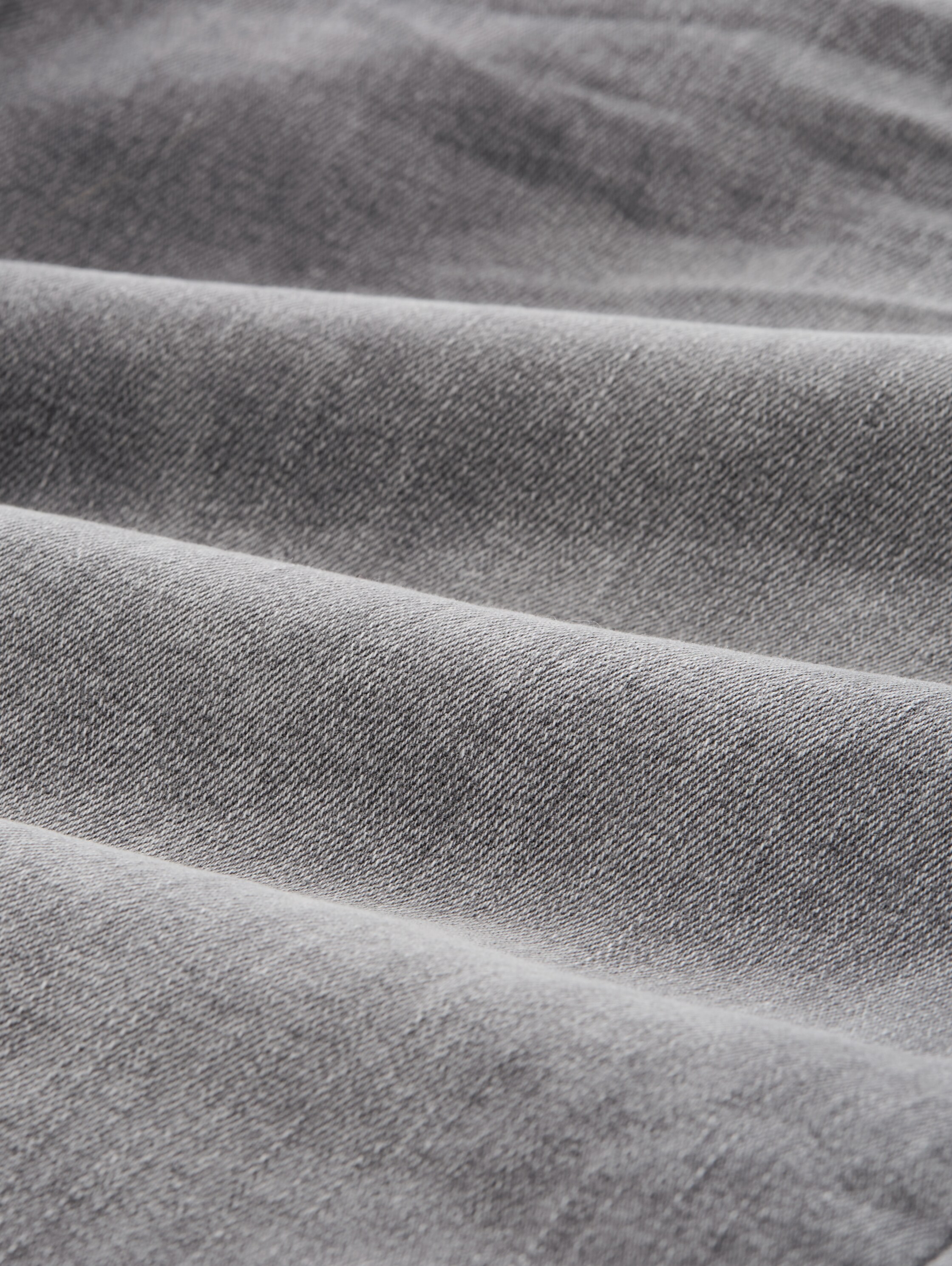 TTPIERS SLIM Jeans Shorts mit Stretch - used_light_stone_grey_denim - 