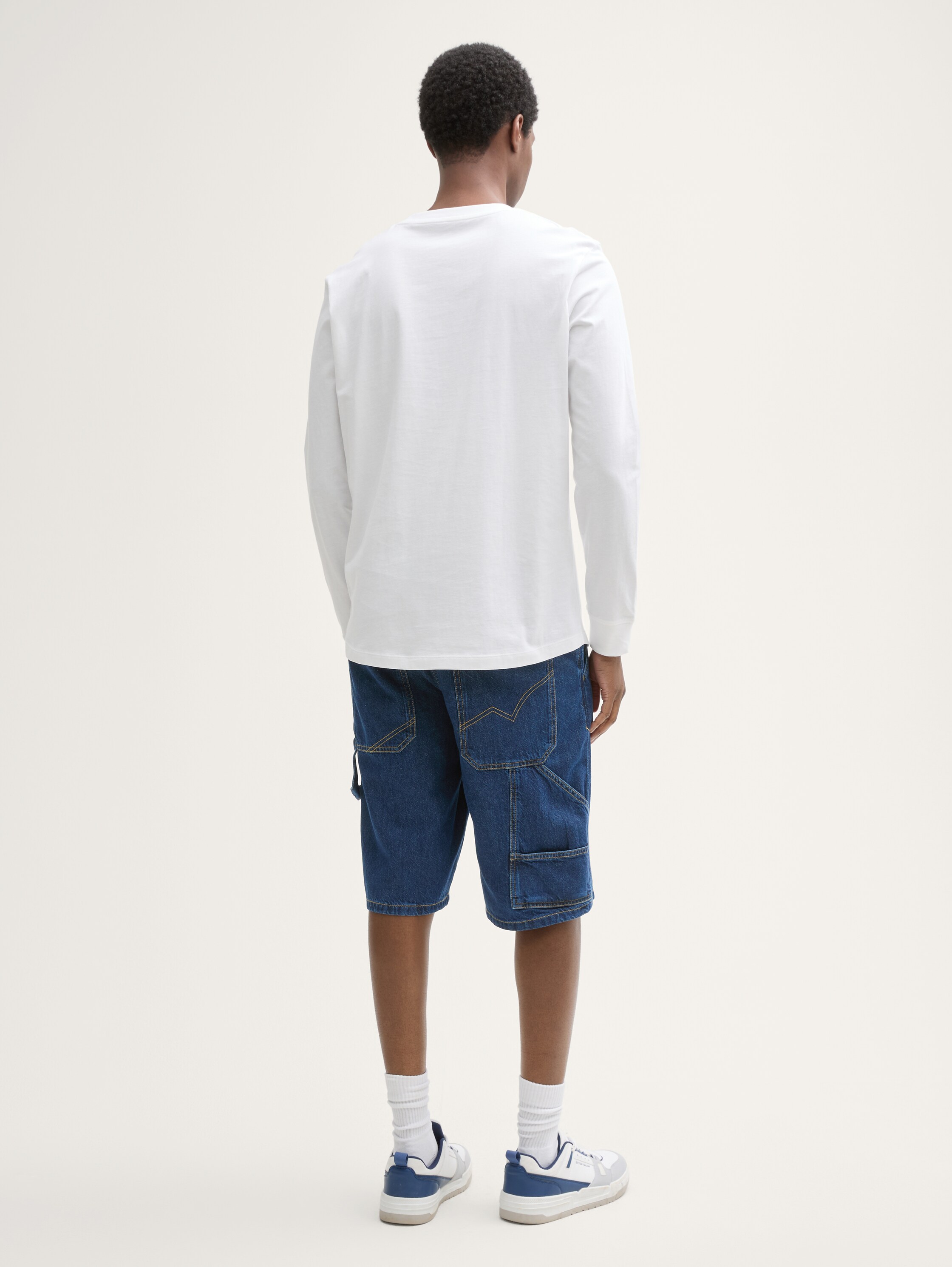 TTWAYLEN RELAXED Jeans Shorts - dark_blue_denim - 