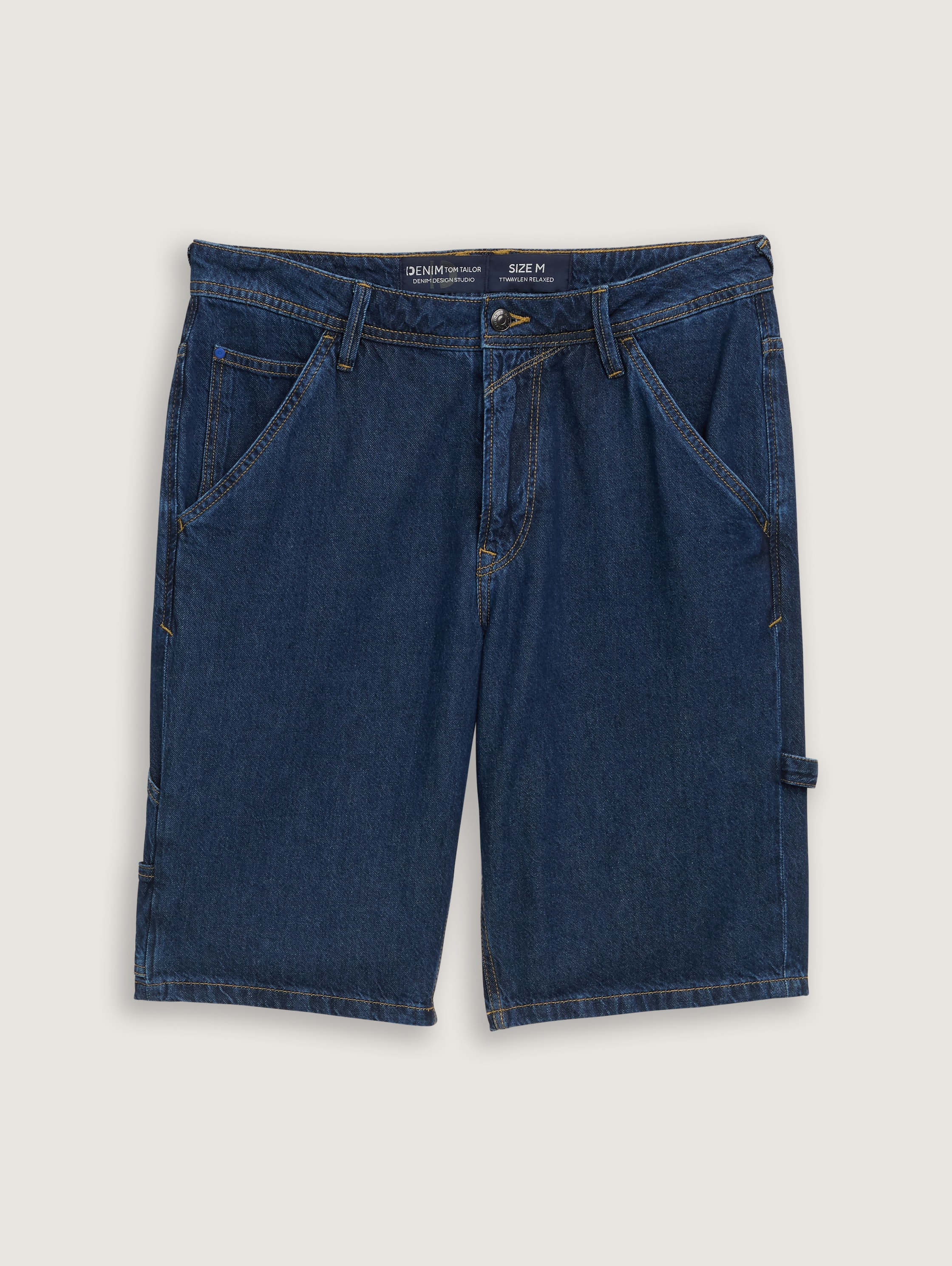 TTWAYLEN RELAXED Jeans Shorts - dark_blue_denim - 