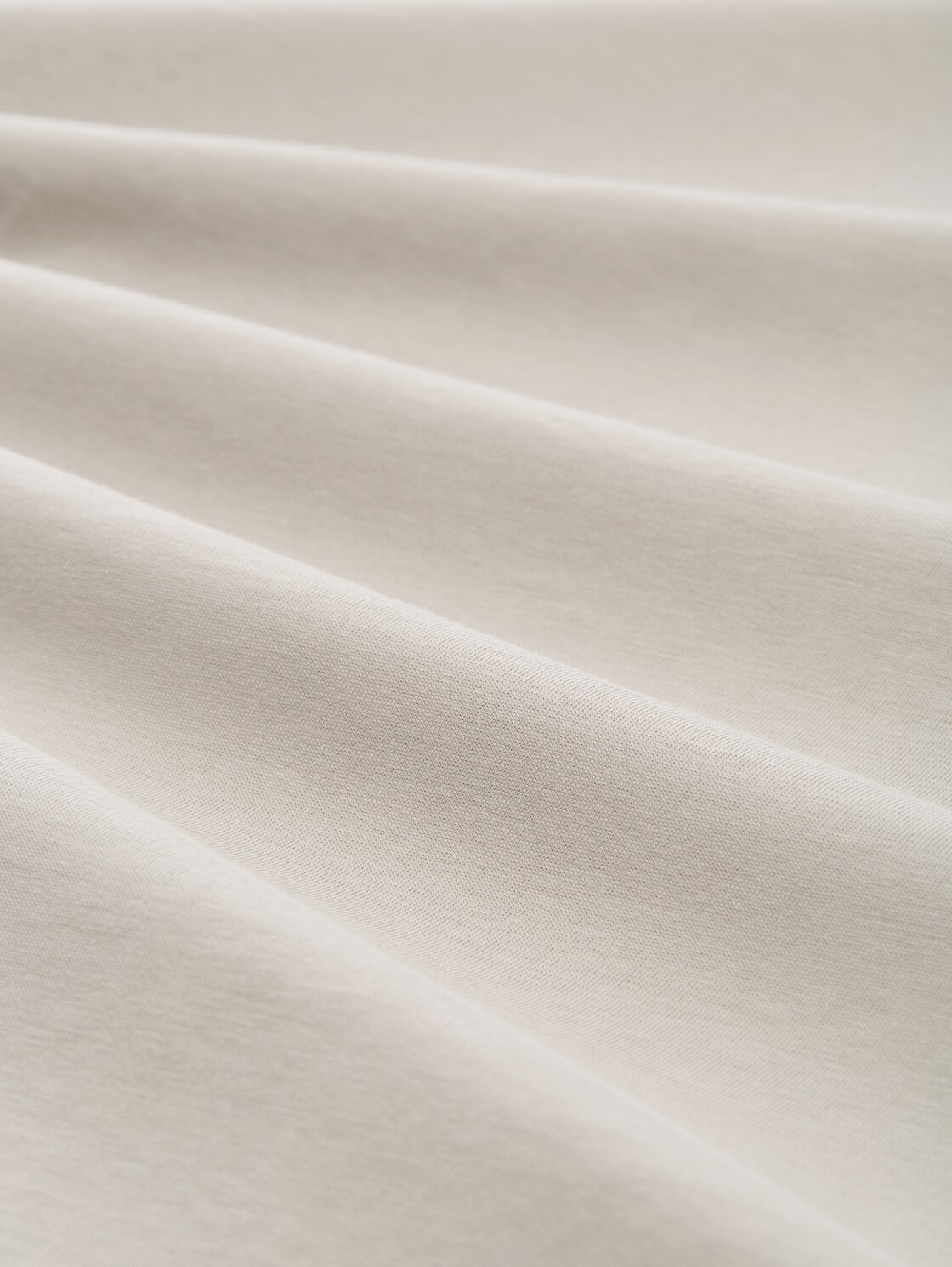 Relaxed Fit T-Shirt aus Baumwolle - light dove grey - Material-Ansicht