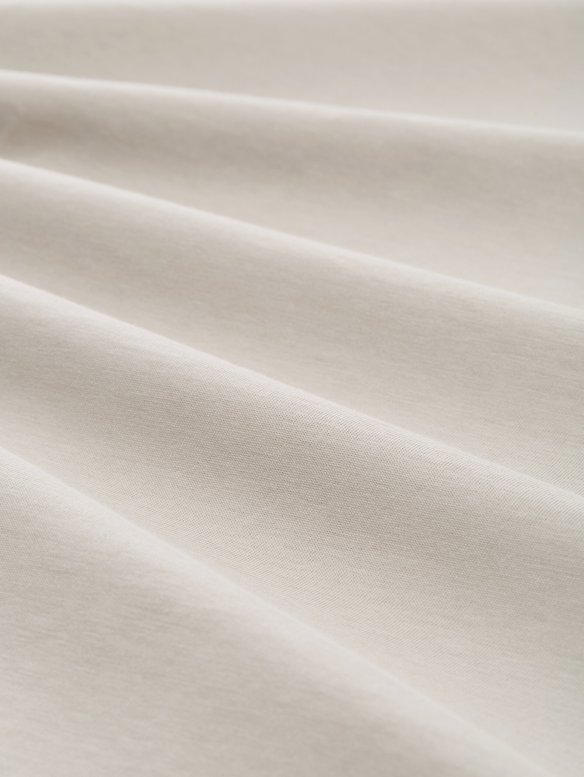 Relaxed Fit T-Shirt aus Baumwolle - light dove grey - Material-Ansicht
