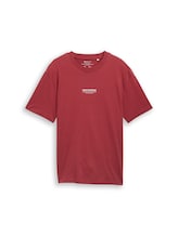 Nicht ausgewählt, Relaxed Fit T-Shirt aus Baumwolle von , rot