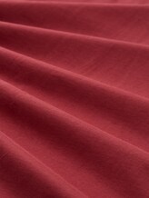 Relaxed Fit T-Shirt aus Baumwolle - burnt russet - Material-Ansicht