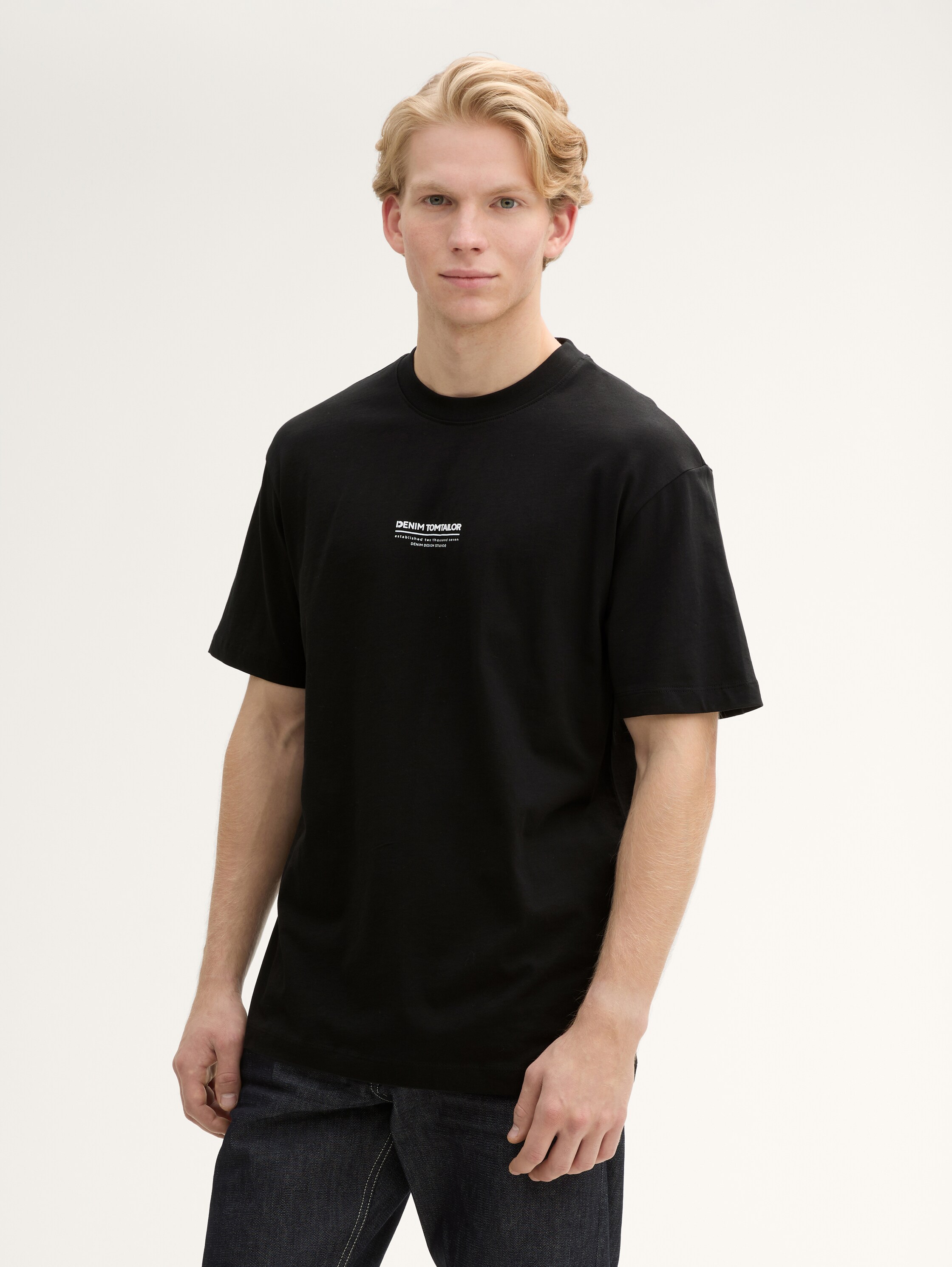 Relaxed Fit T-Shirt aus Baumwolle - 2