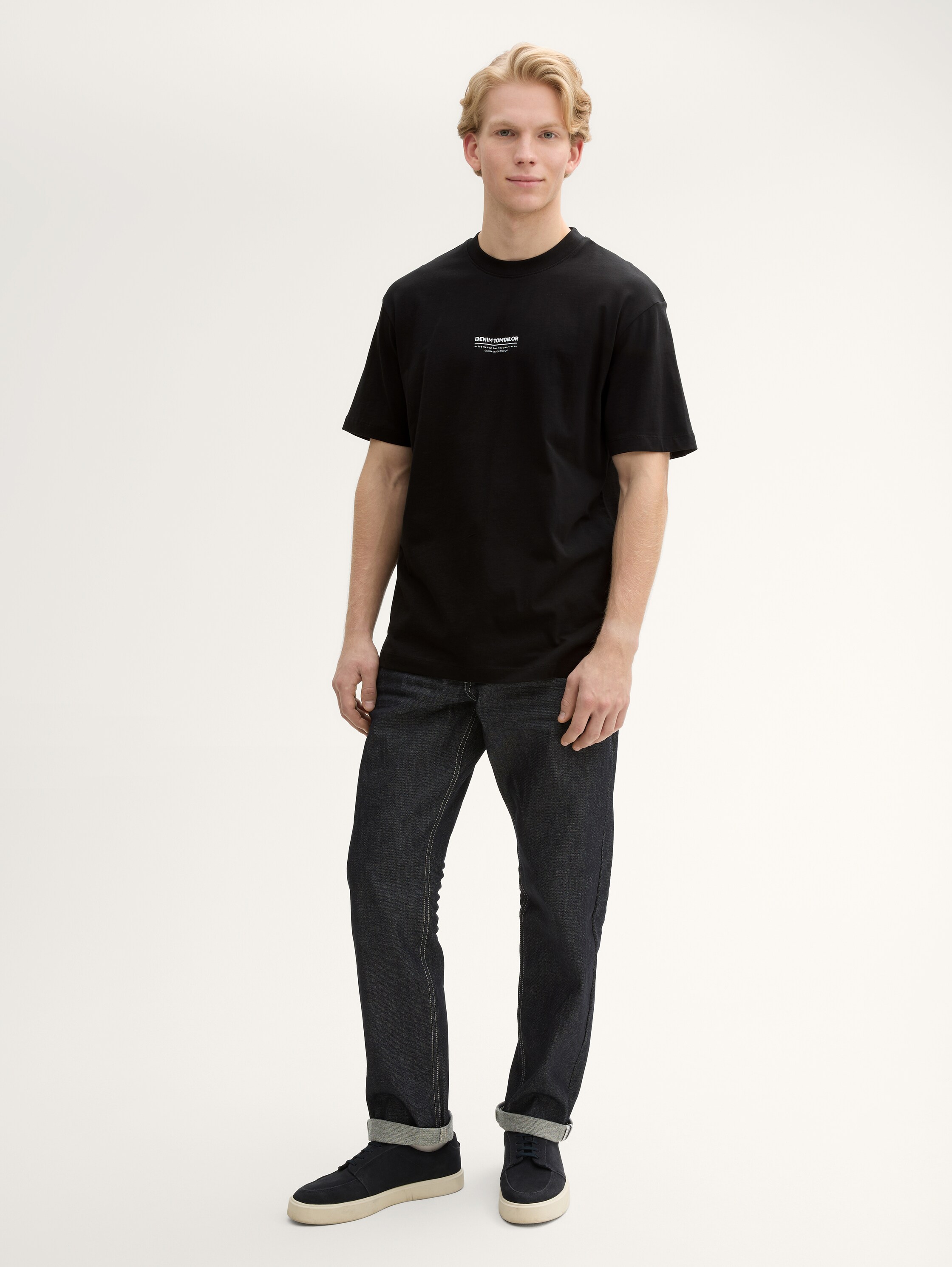 Relaxed Fit T-Shirt aus Baumwolle - 1