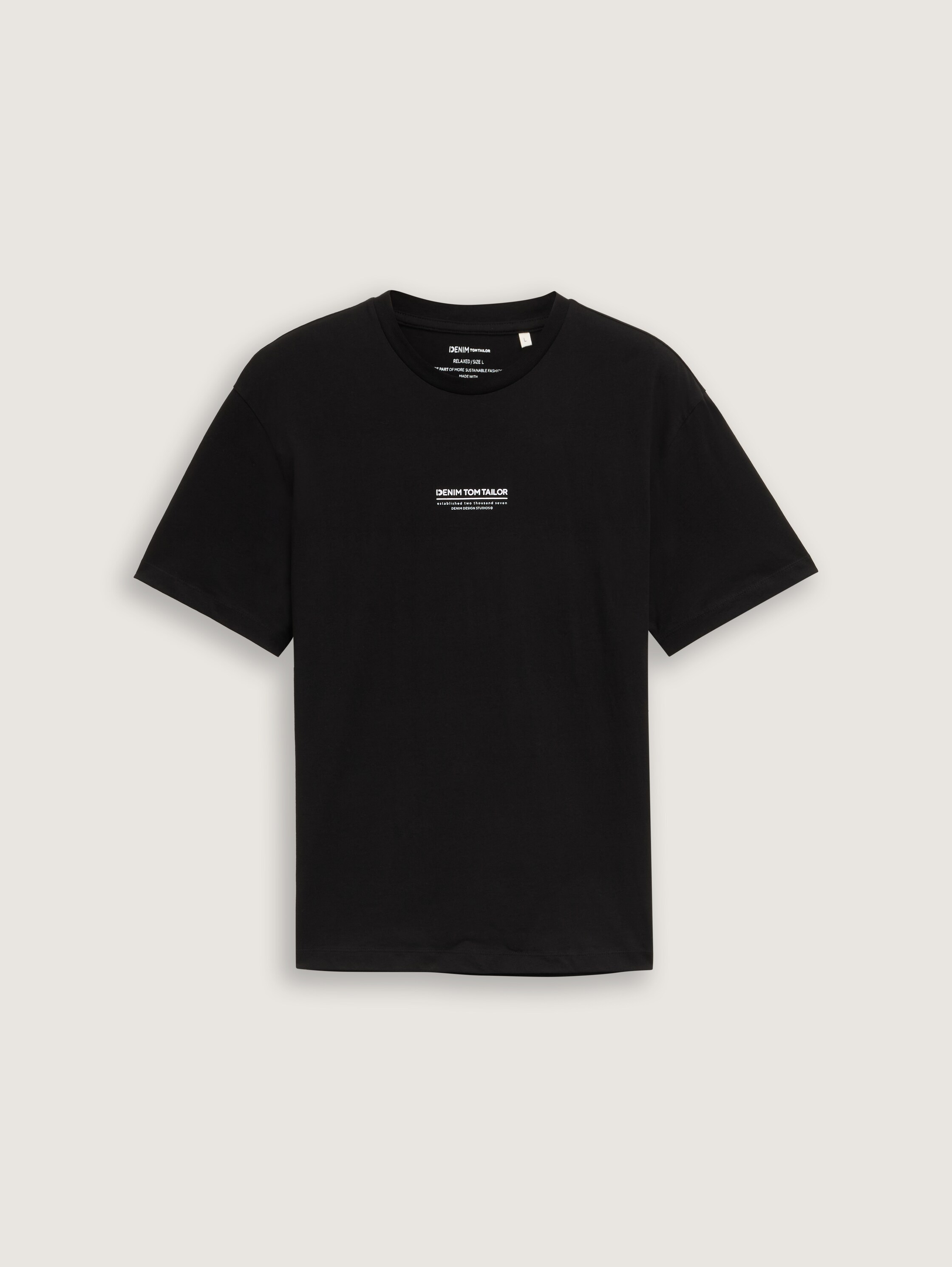 Relaxed Fit T-Shirt aus Baumwolle - 4
