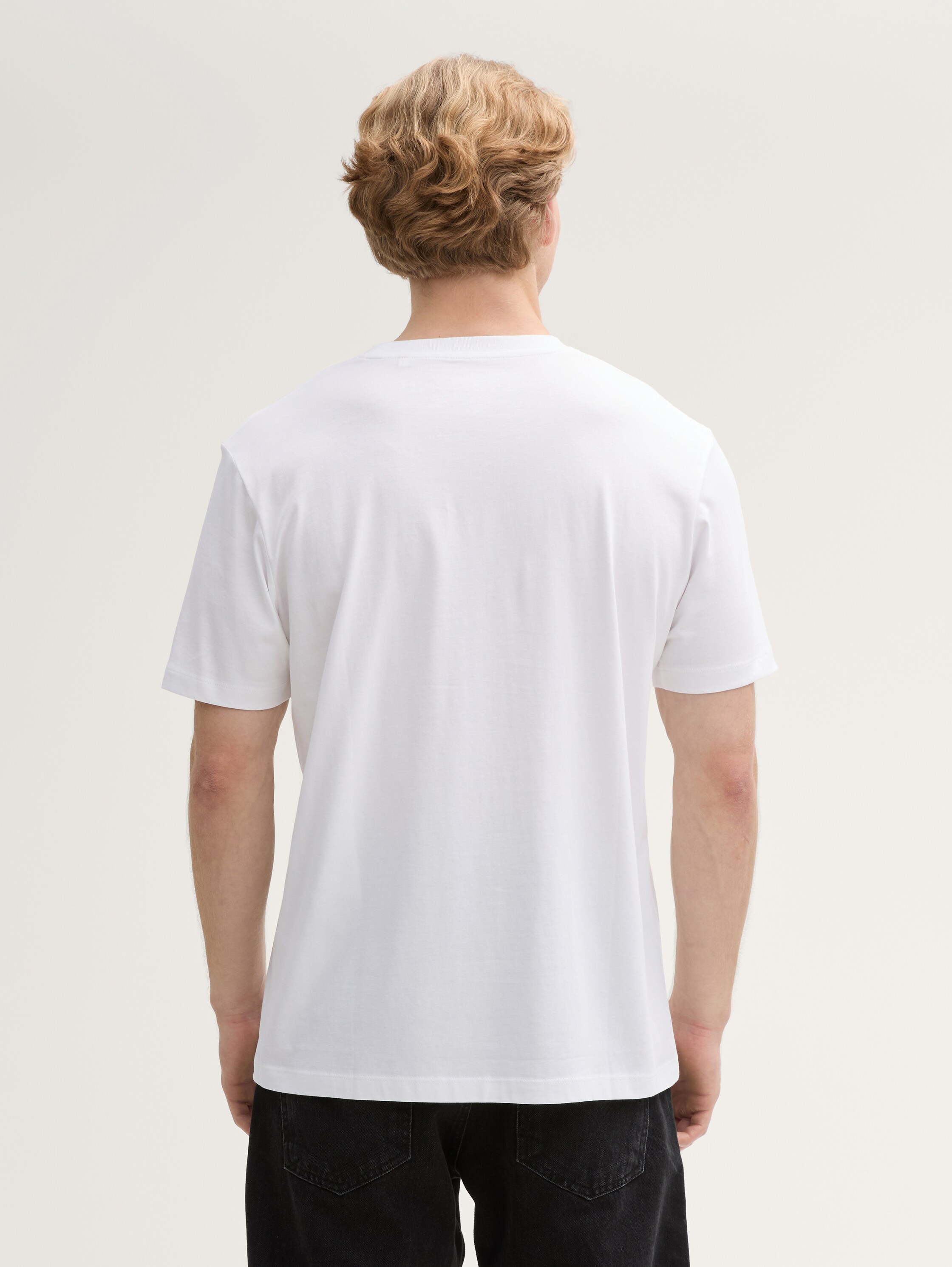 T-Shirt mit Foto-Print - white - 