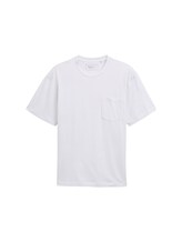 Sélectionné, T-shirt Relaxed Fit avec poche poitrine par Tom Tailor, gris