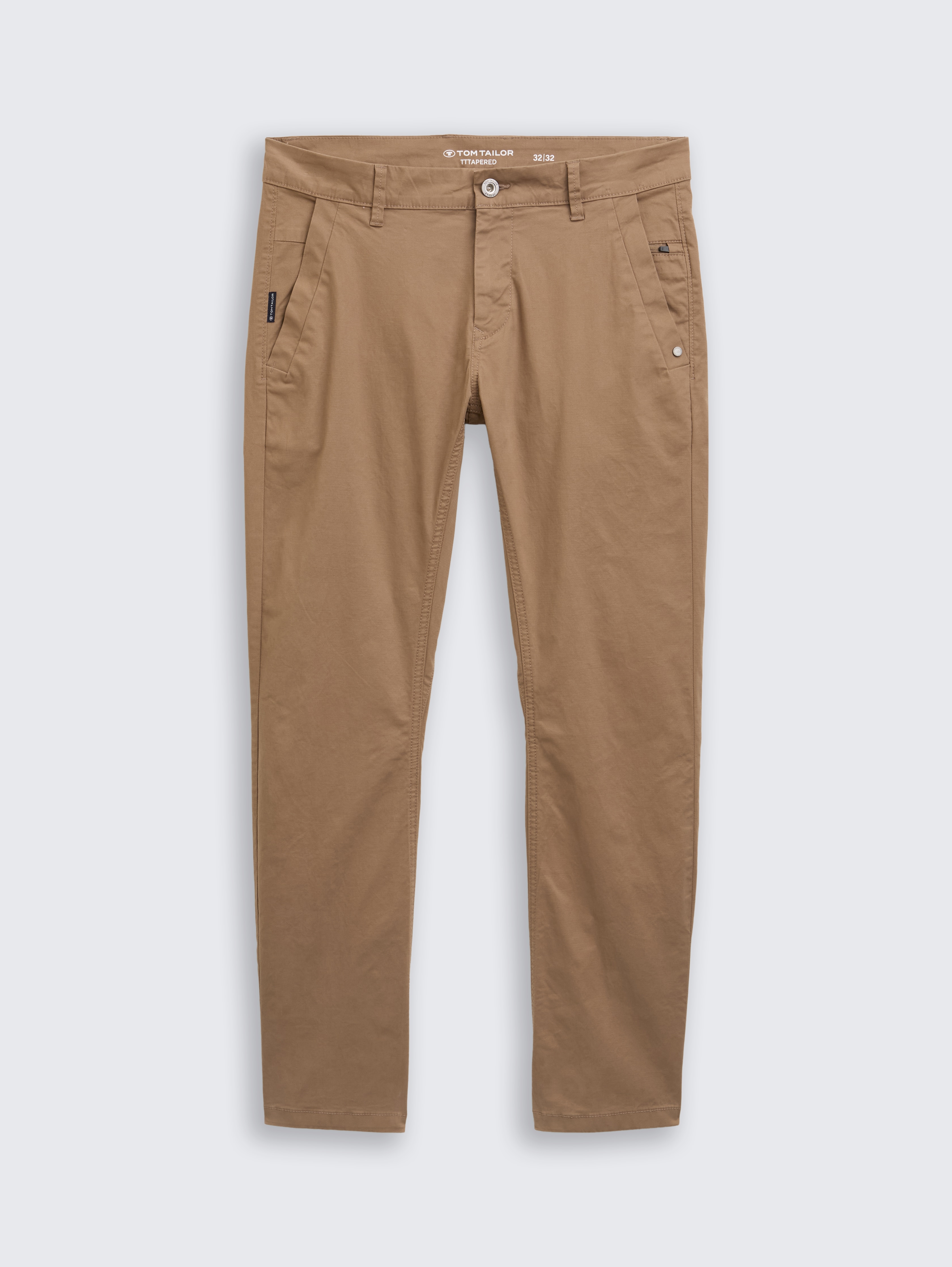 Tapered Chino Hose von Men, Caribou Beige