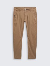 Pantalon chino conique - Caribou Beige - Vue de face du produit