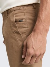 Pantalon chino conique - Caribou Beige - Vue détaillée du modèle