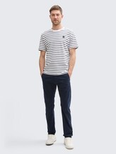 Pantalon chino conique - sky captain blue - Vue de face du modèle