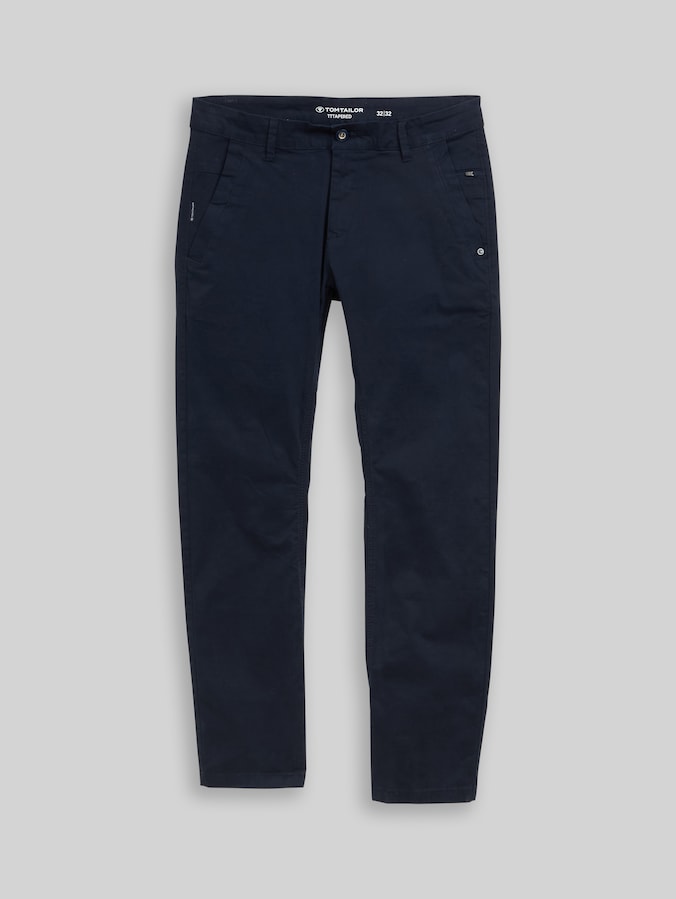 Tapered Chino Hose von Men, sky captain blue