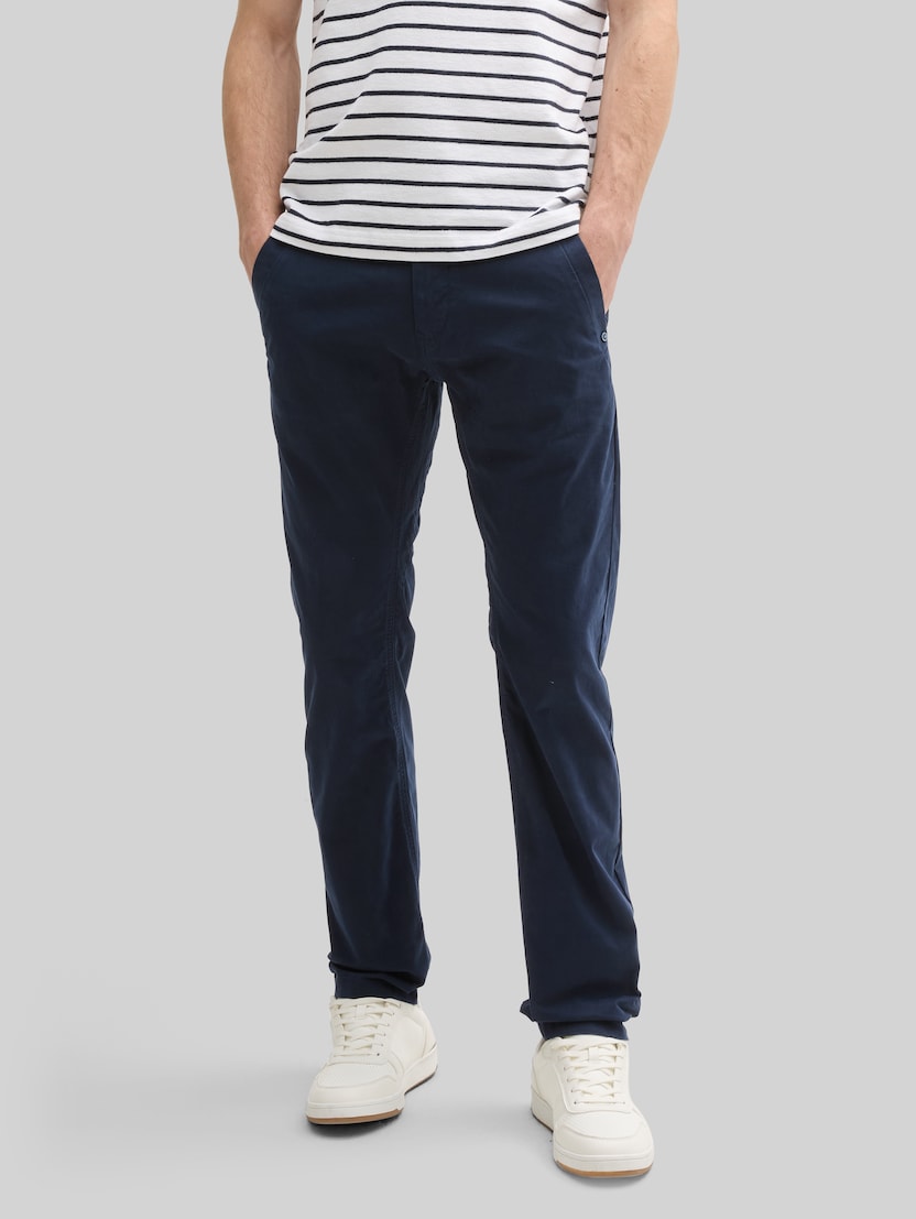 Tapered Chino Hose von Men, sky captain blue
