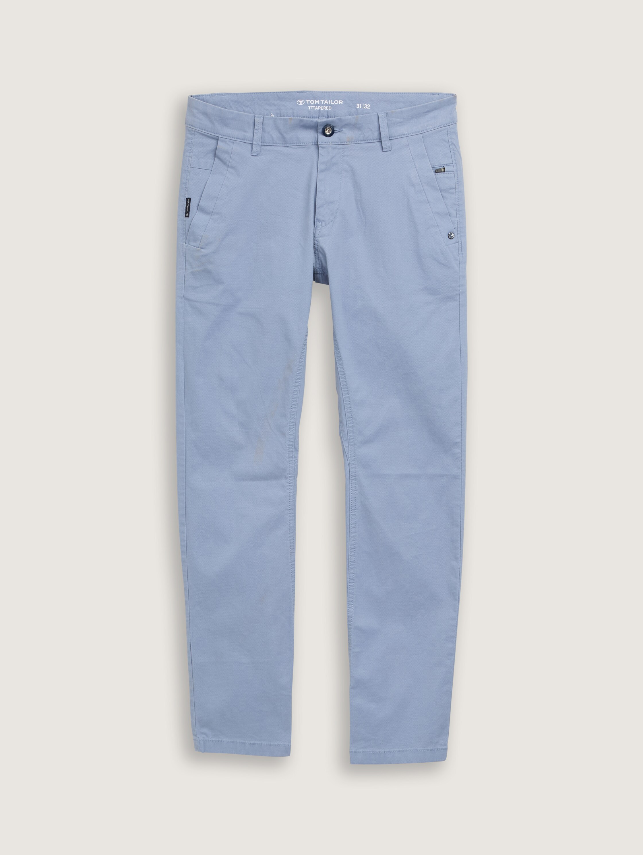 Tapered chino trousers - dove_blue - 