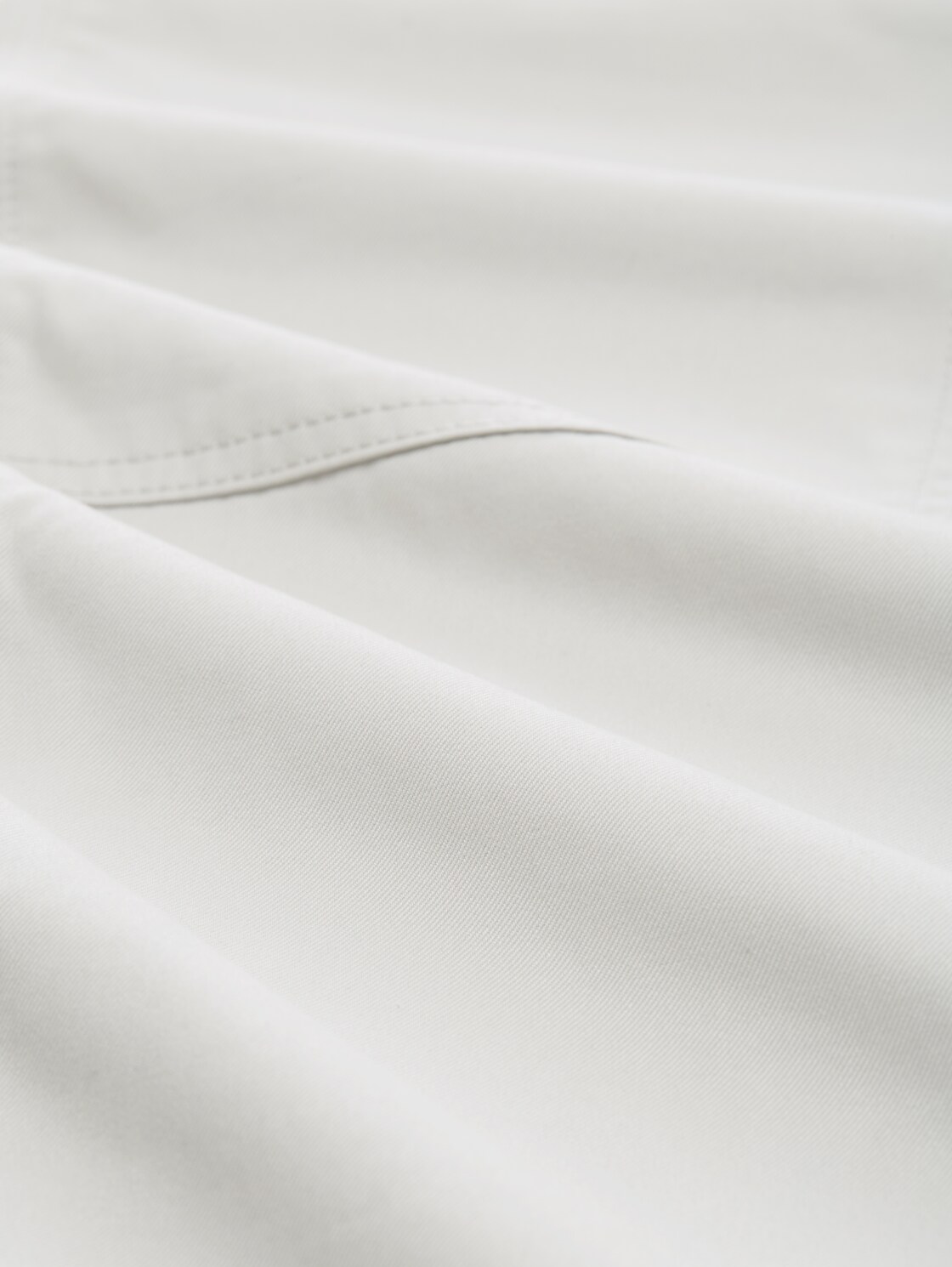 Loose fit utility trousers - Chalk Grey - Material view