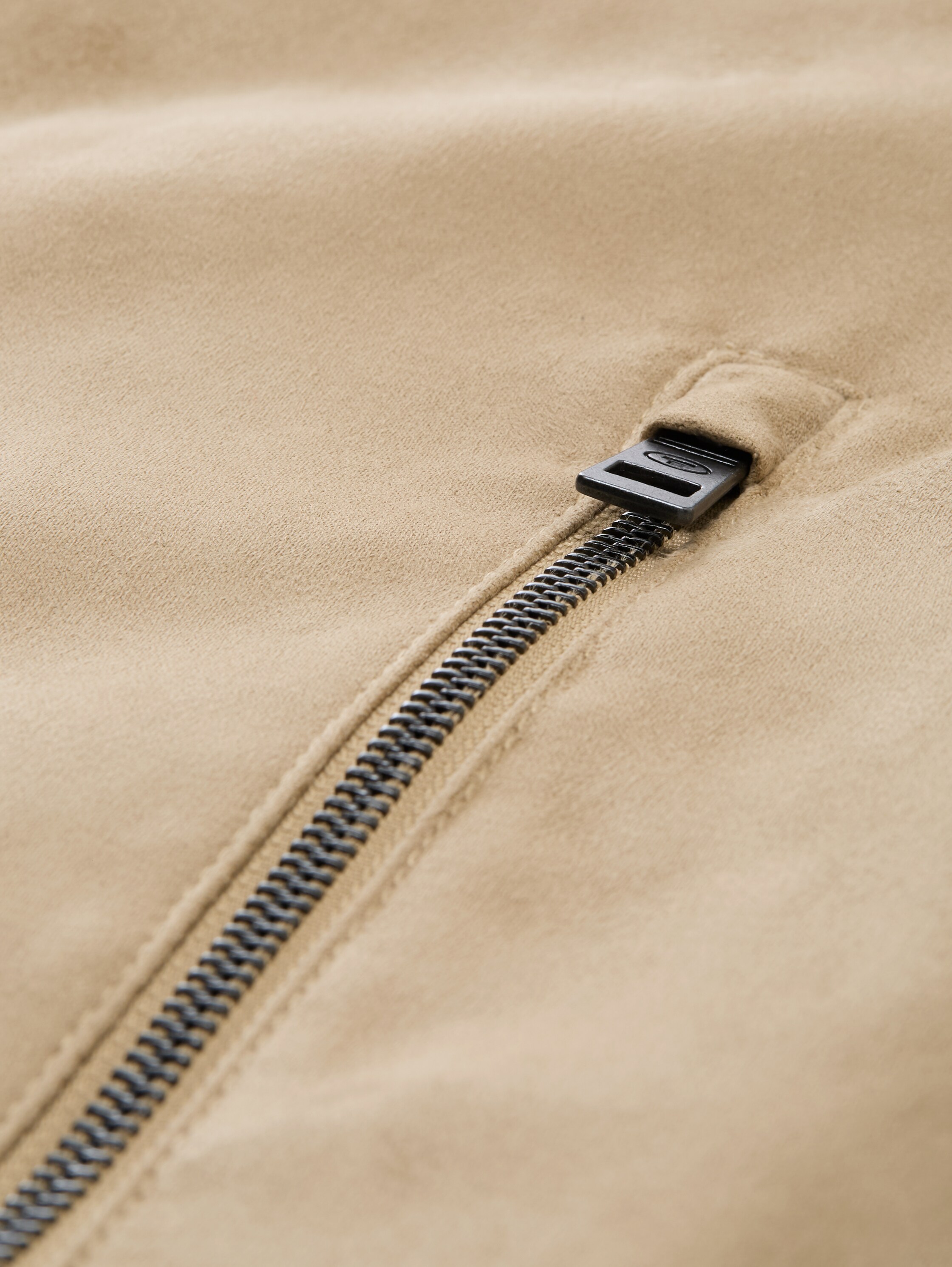 Bomber jacket in suede look - cement_beige - 