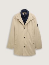 Manteau 2 en 1 avec insert amovible - Cement Beige - Vue de face du produit