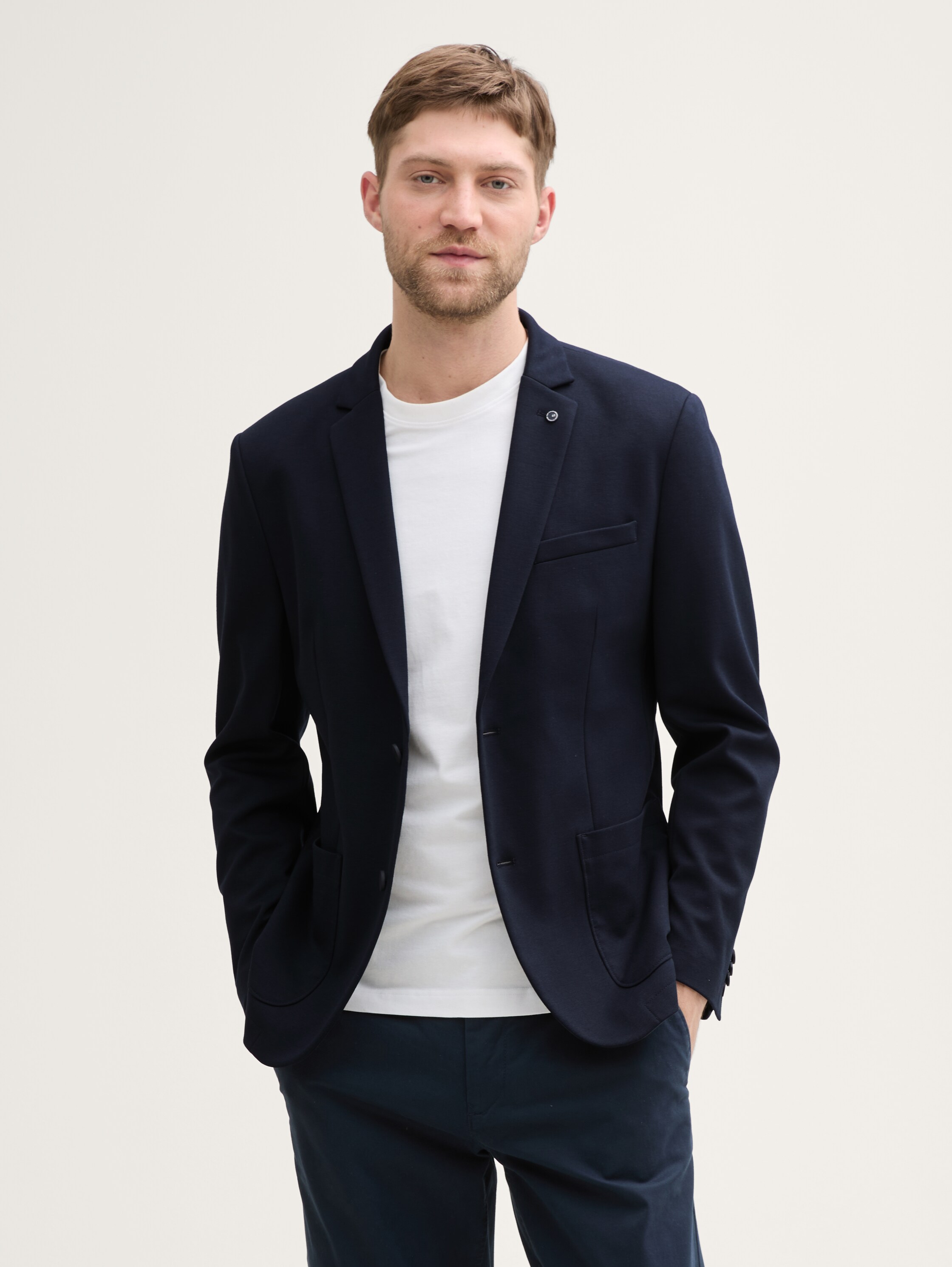 Regular Fit Piqué Sakko - 2