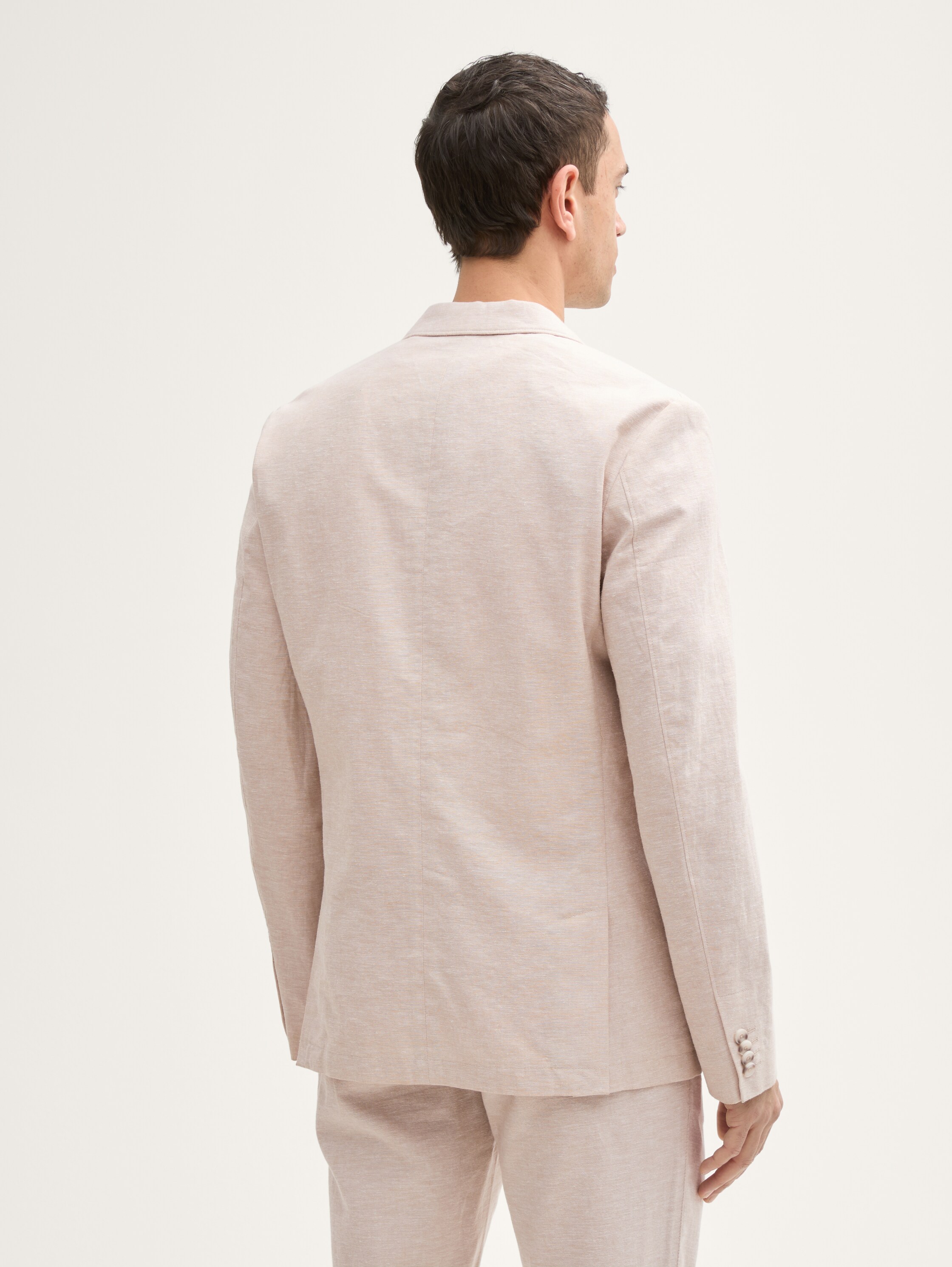 Sakko mit Leinenanteil - silver_ecru_chambray - 