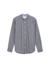 Ausgewählt, Fitted Oxford Hemd mit Brusttasche von Tom Tailor, blau