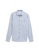 Ausgewählt, Regular Fit Hemd mit Brusttasche von Tom Tailor, weiß