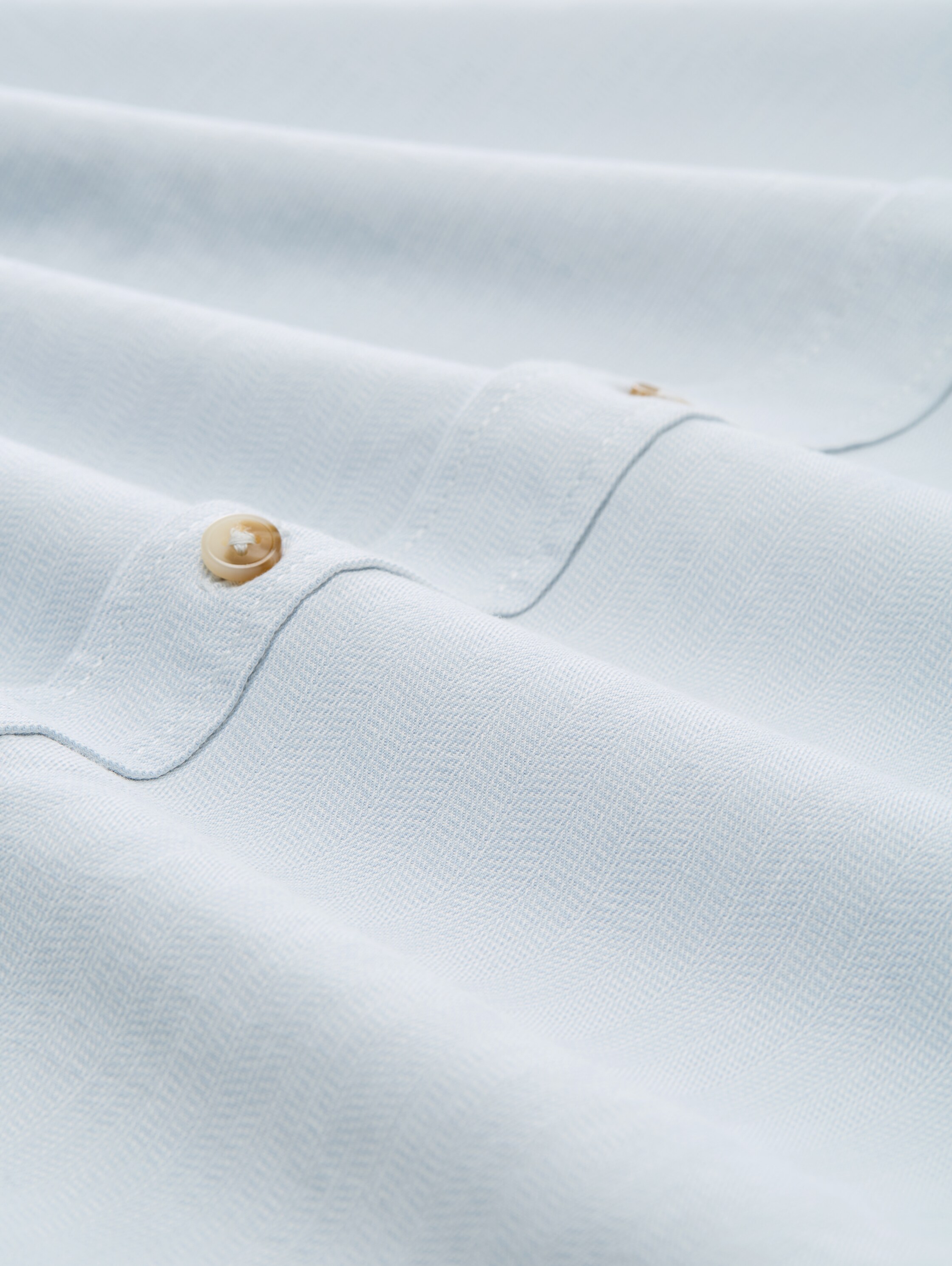 Regular Fit Hemd mit verstellbarer Ärmellänge - light_blue_straight_structure - 