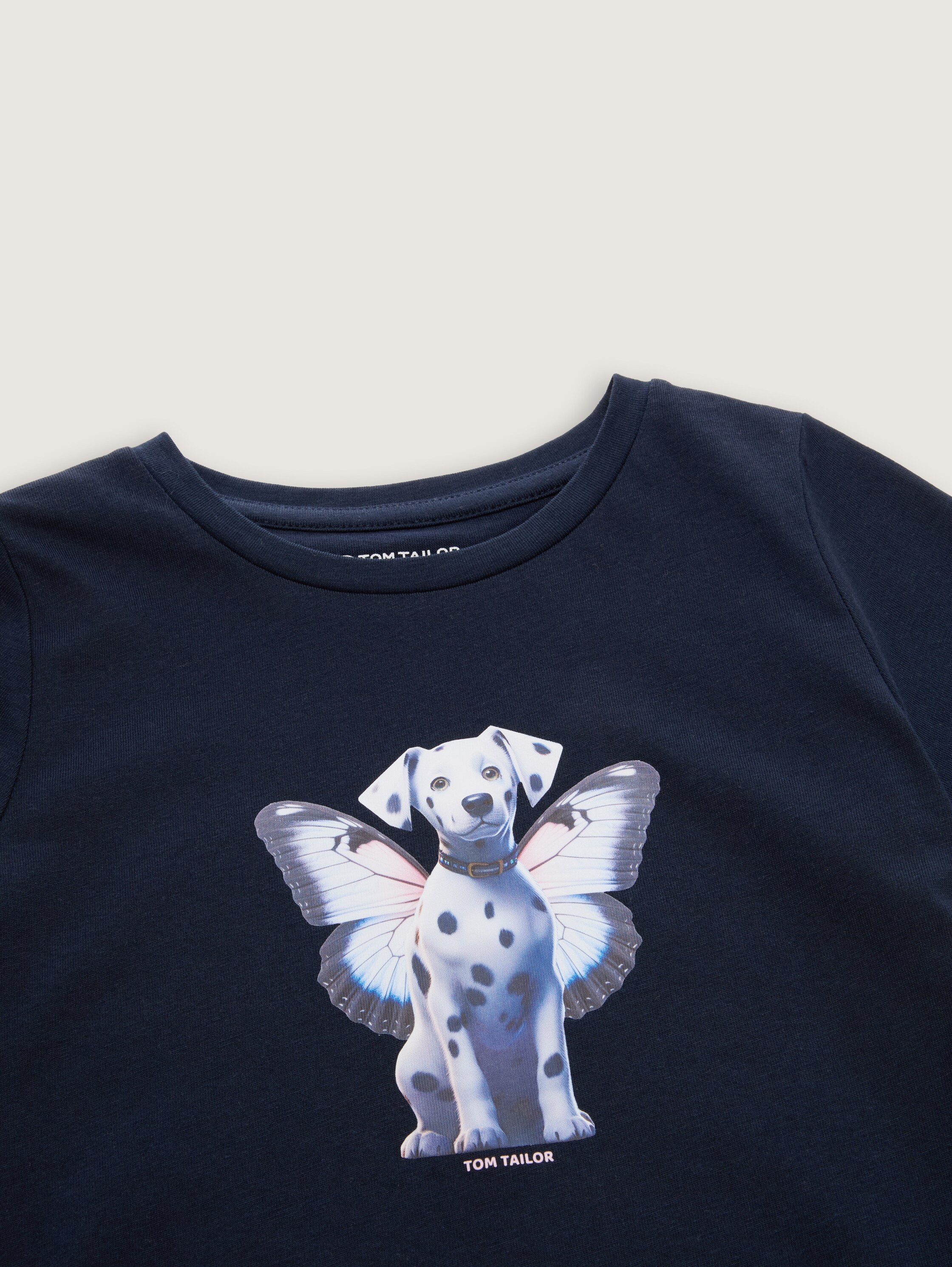 T-Shirt mit Print - sky_captain_blue_1 - 